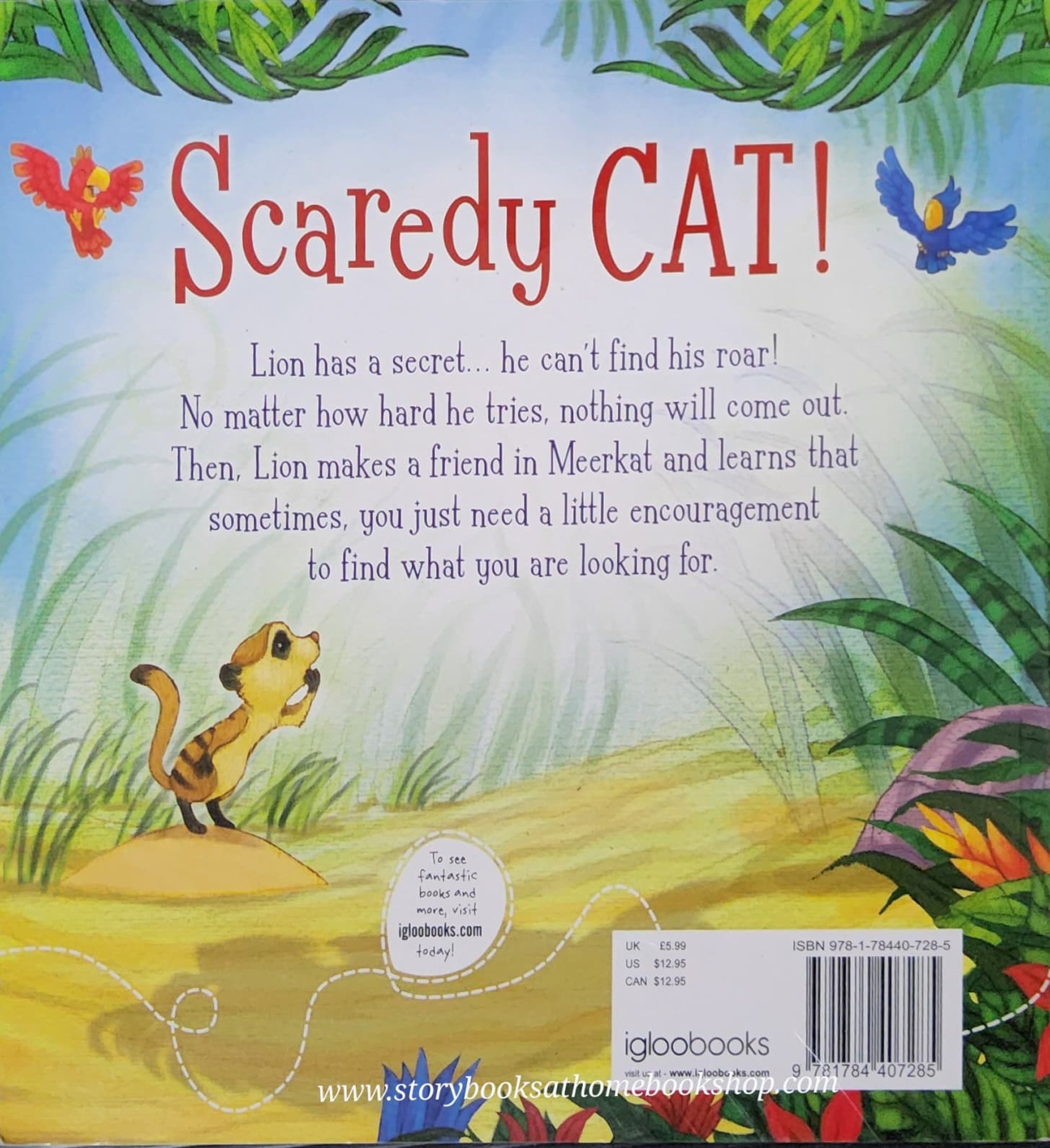 หนังสือนิทานปกอ่อน** 🍅🍅SCAREDY CAT!