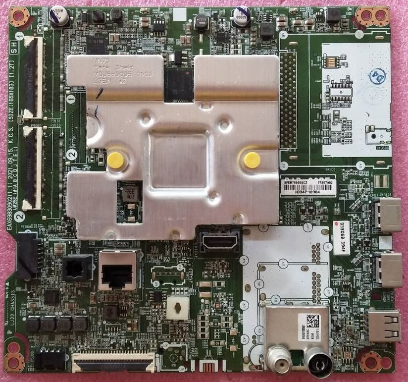 เมนบอร์ดทีวีแอลจี LG อะไหล่แท้#มือสองพร้อมใช้งาน ใช้กับรุ่น55UQ7500PSF.ATMFLJD 55UQ751C0SF.ATMFLJD