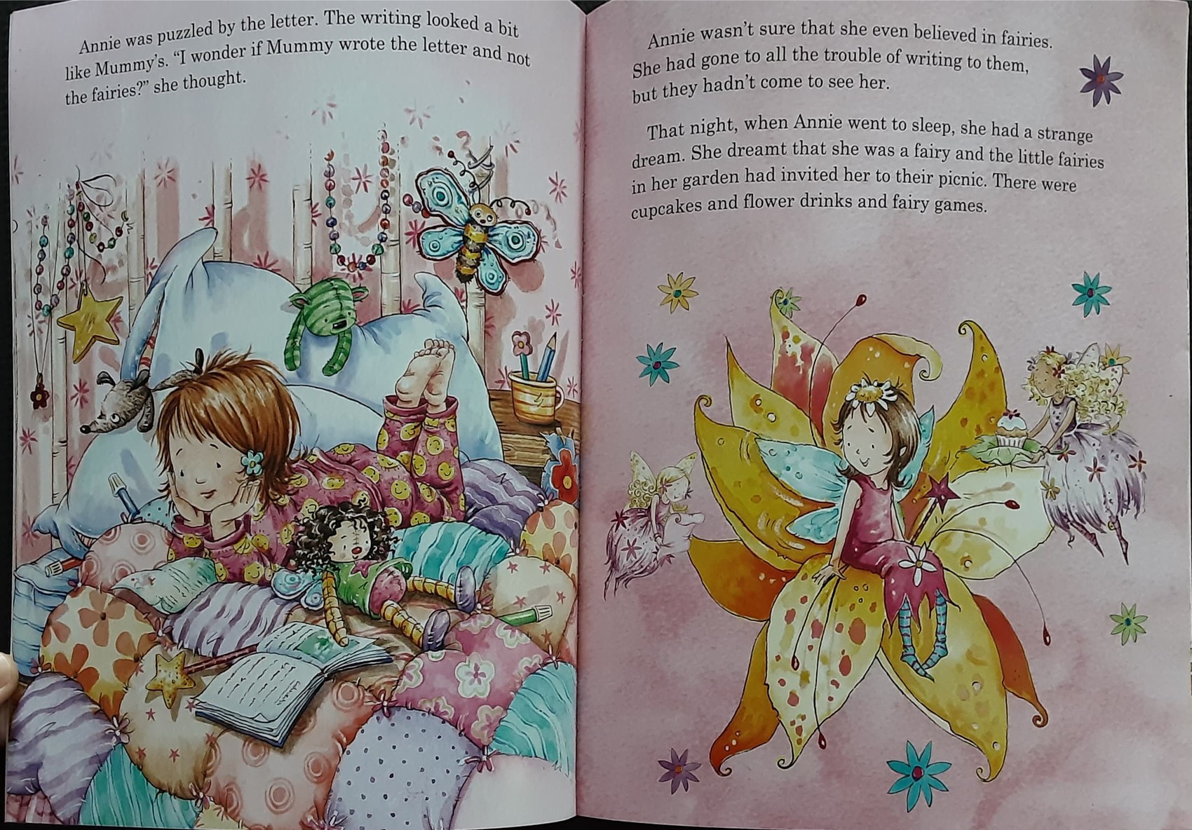 หนังสิอนิทานปกอ่อน** 🍅🍓 Fairy Magic (ปกเขียว)