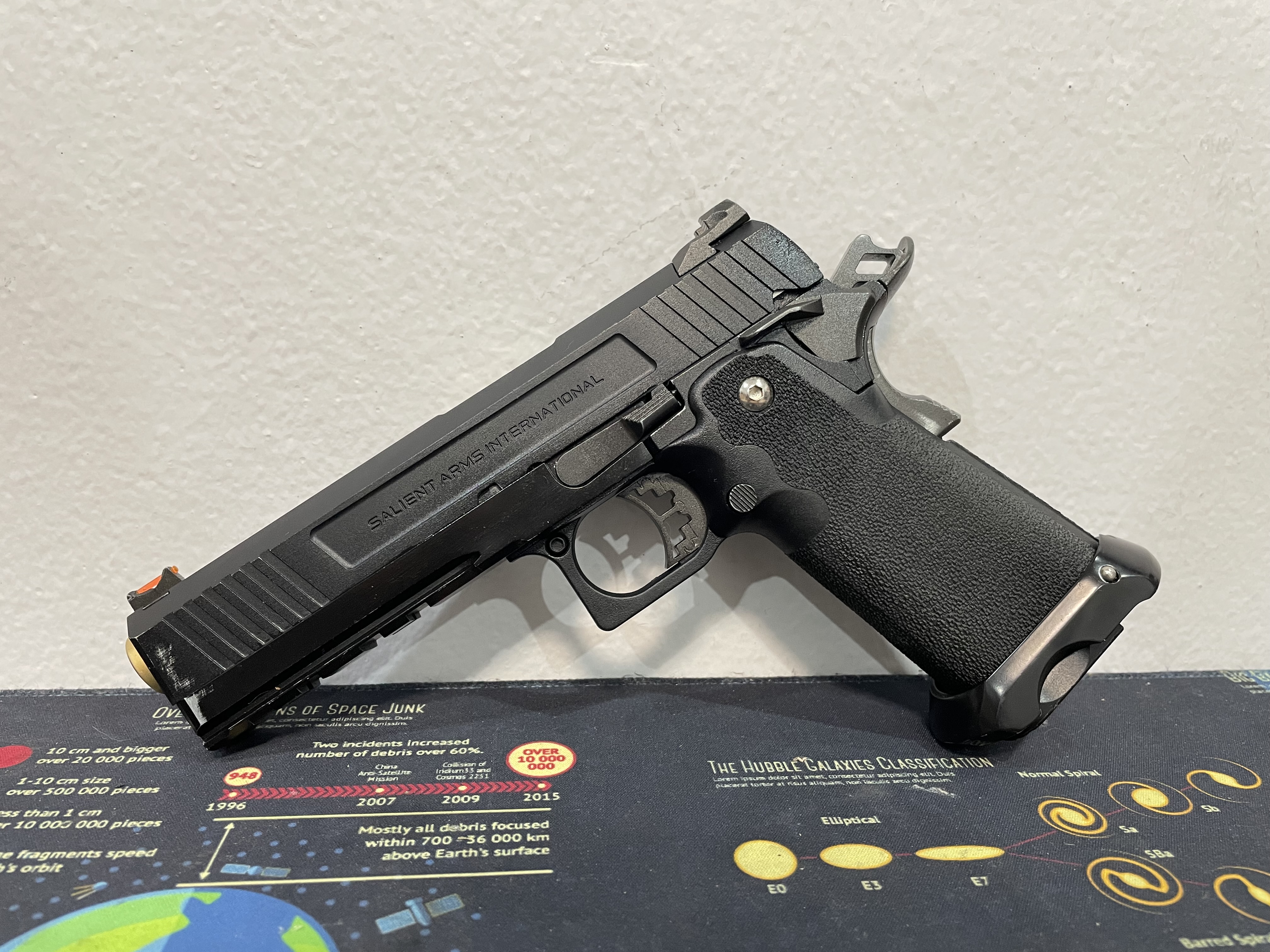 EMG Arms SALIENT ARMS INTERNATIONAL RED-H PISTOL Hi-Capa 5.1 ไต้หวัน BB Gun บีบีกัน แบบแก๊ส ปืนอัดลม มือสอง Airsoft Gun