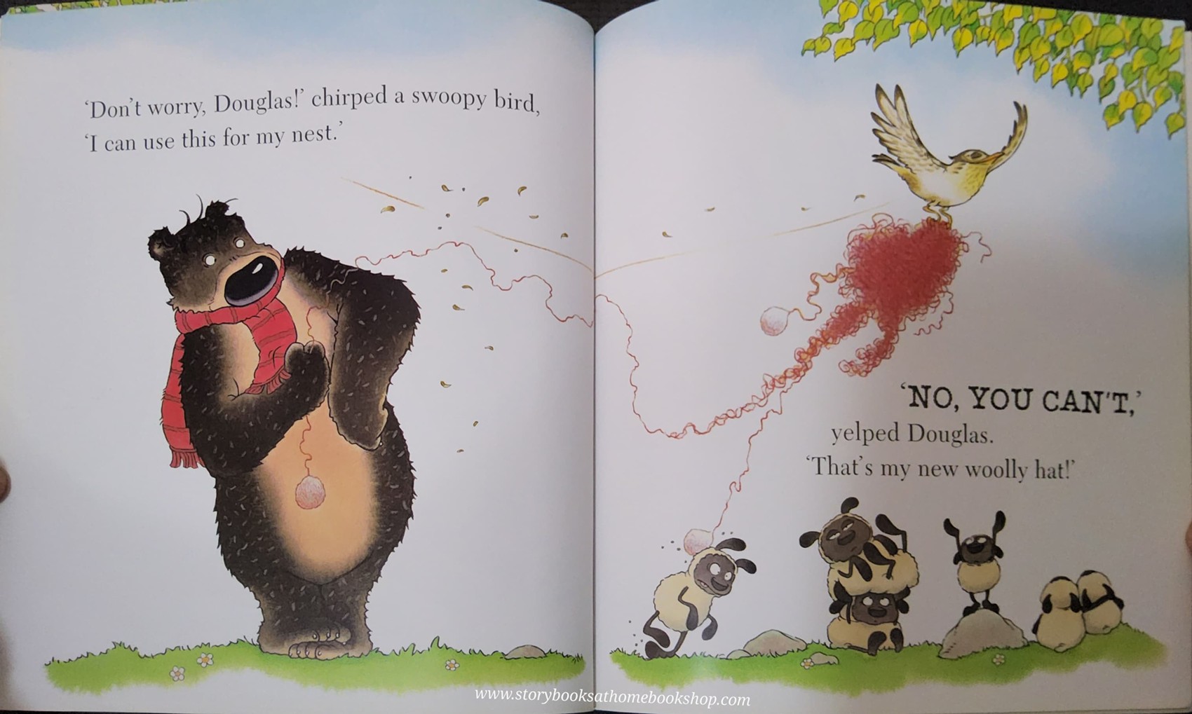 หนังสือนิทานปกอ่อน** 🍅🍅DON'T WORRY,HUGLESS DOUGLAS BY DAVID MELLING