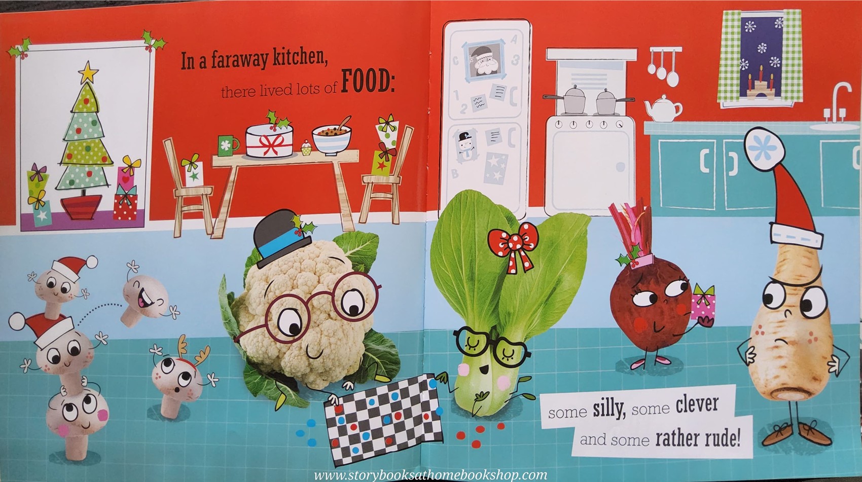 หนังสือนิทานปกอ่อน ** 🍅🍓 THE STINKY SPROUTS IN A RATHER SMELLY CHRISTMAS TALE!