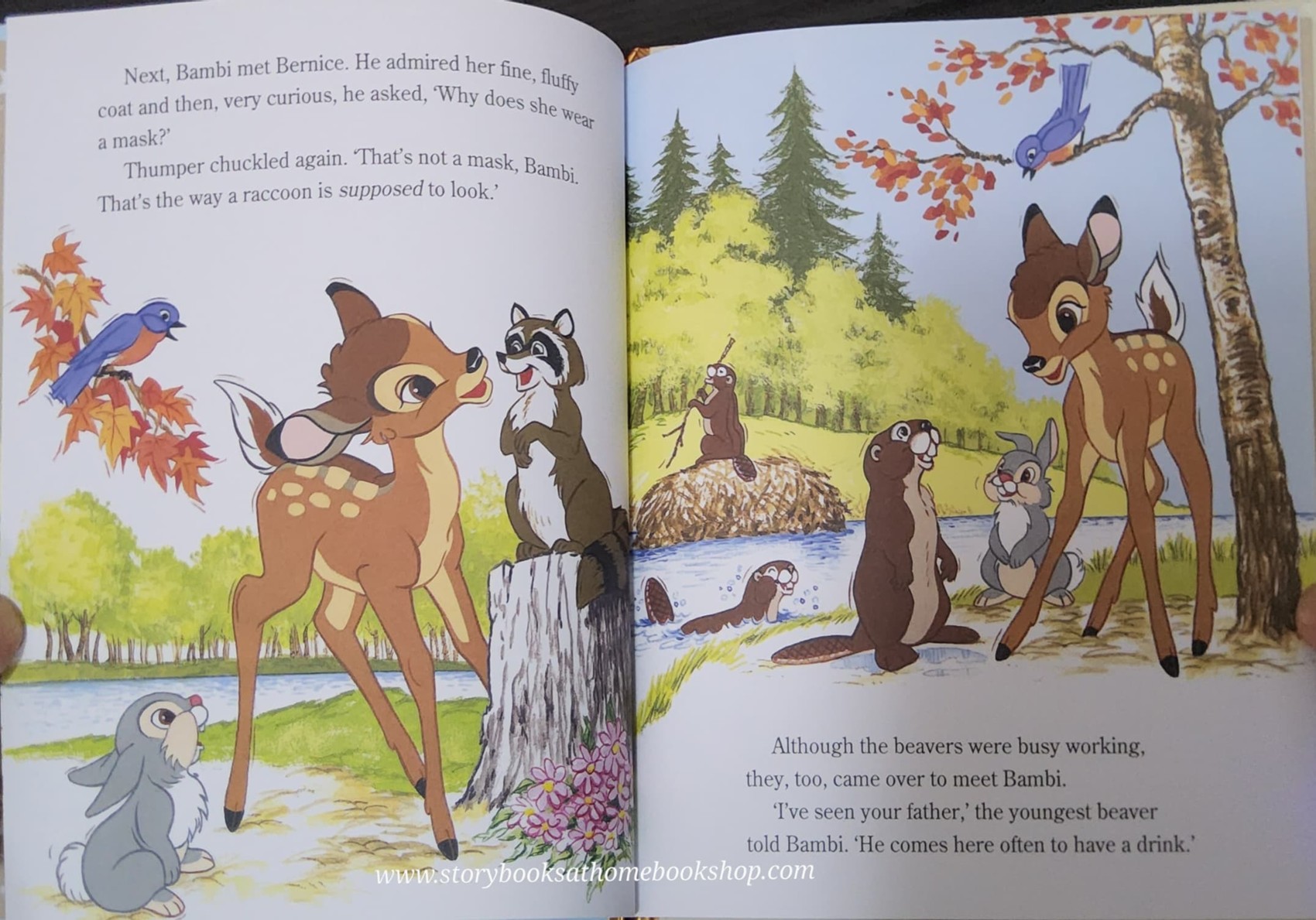 หนังสือนิทานปกแข็ง** 🍅🍓TREASURE COVE STORY:WALT DISNEY'S BAMBI FRIEND OF THE FOREST