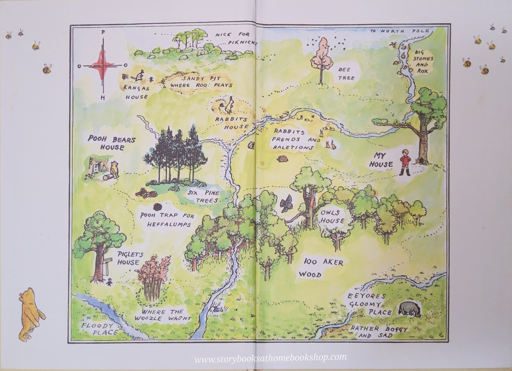 หนังสือนิทานปกแข็ง** 🍅STORIES OF WINNIE THE POOH WITH FAVOURITE POEMS BY A.A.MILNE