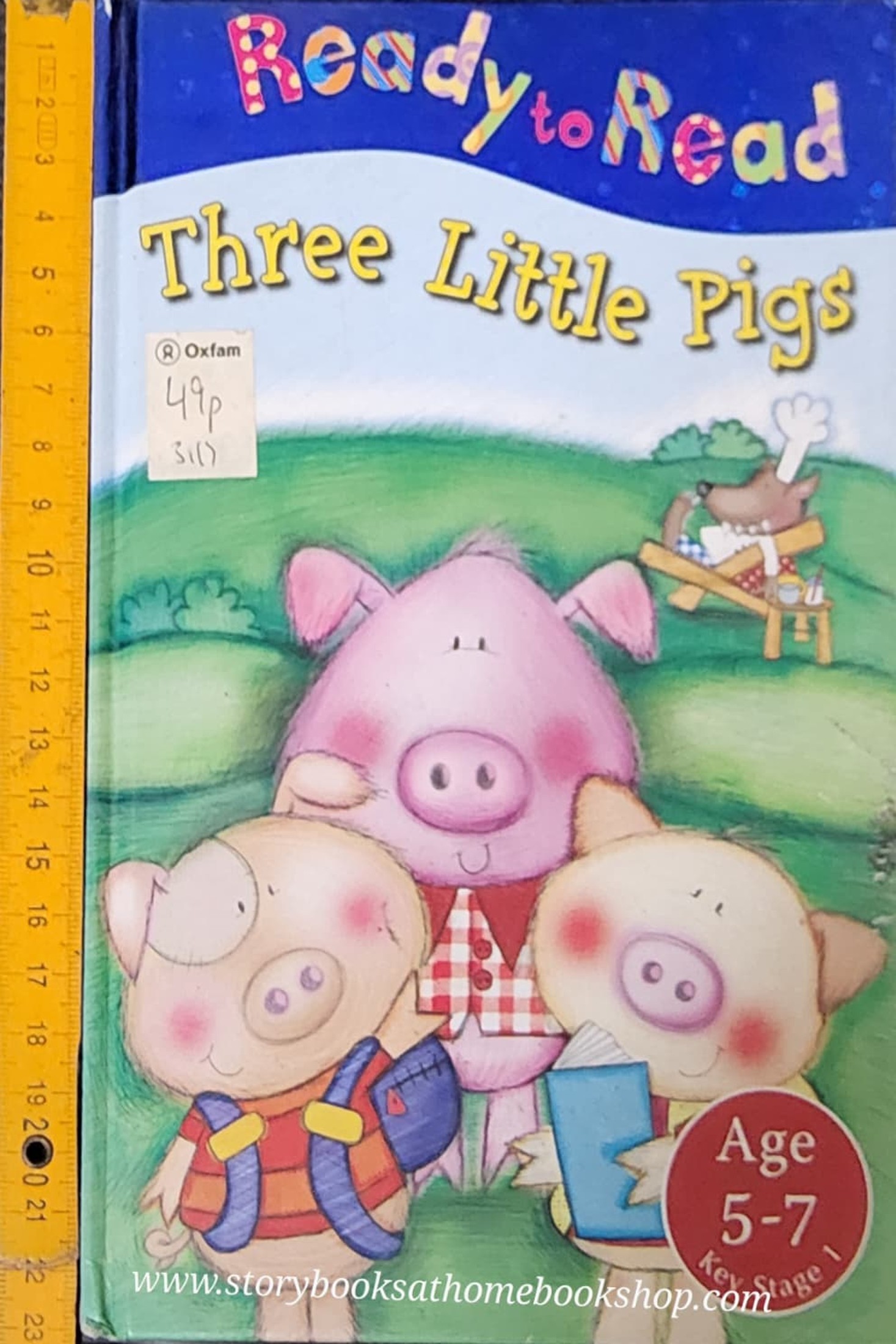 หนังสือนิทานปกแข็ง** 🍅🍓Ready to Read Three Little pigs