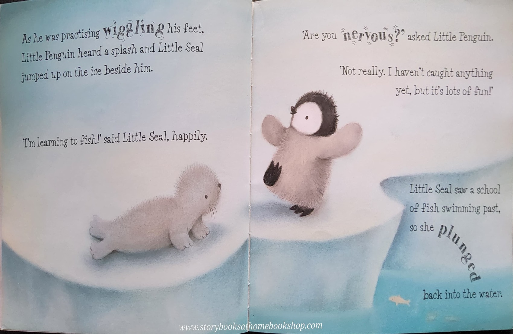 หนังสือนิทานปกอ่อน ** ♥️♥️LITTLE PENGUIN BY EILIDH ROSE