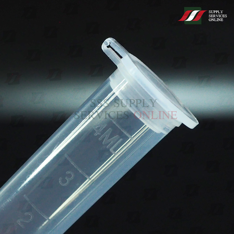 หลอดเซนติฟิวก์ พลาสติกปั่นแยก พร้อมฝาขนาด 5มิลลิลิตร Micro Centrifuge Tube 5mL.