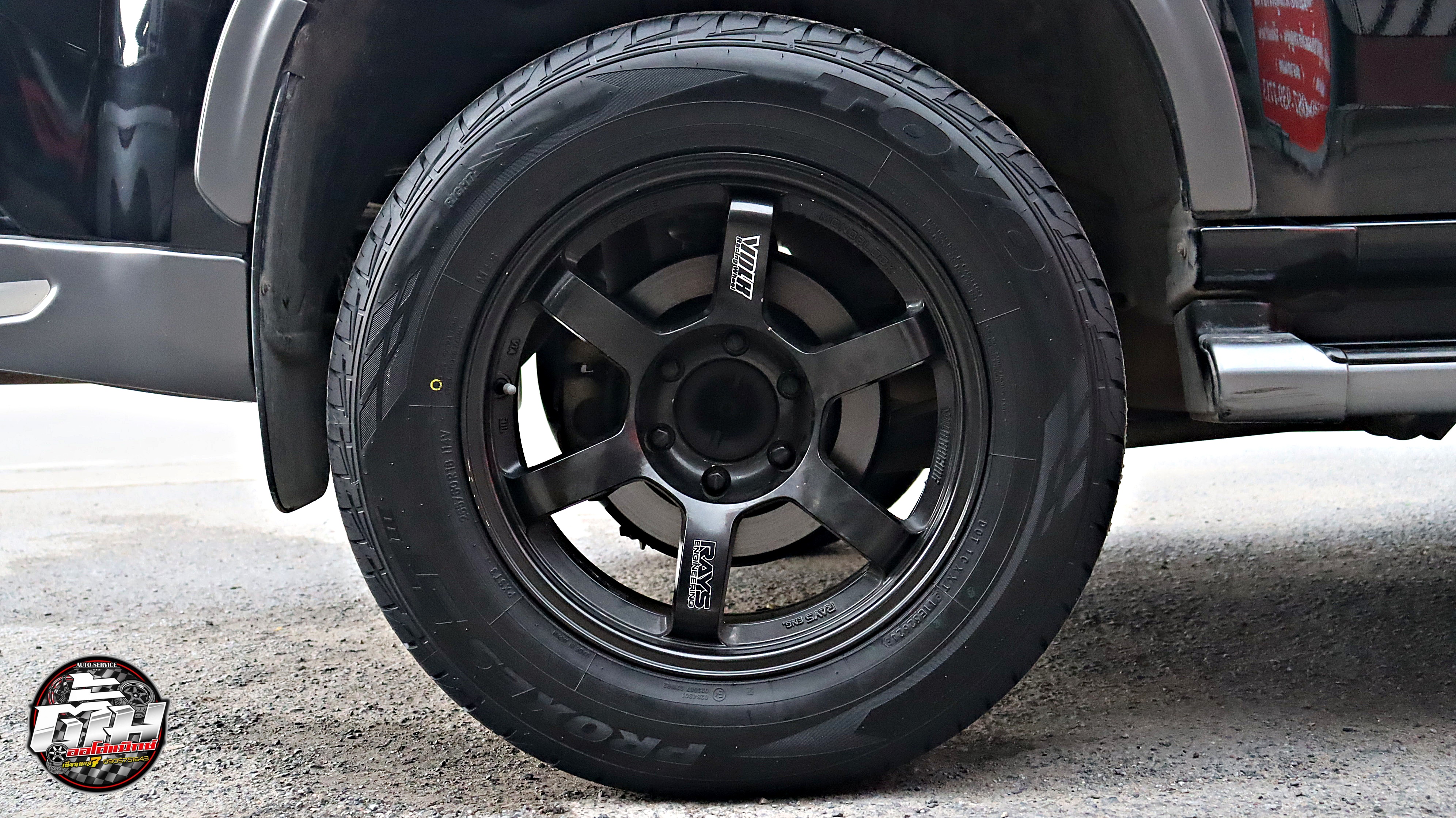 ISUZU MU-X เปลี่ยนยาง TOYO PROXES ST3 265/60R18 114V