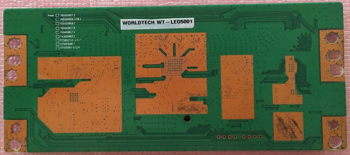ทีคอนทีวี เวิร์ลเทค WORLDTECH ของแท้มือสองถอดจากเครื่อง รุ่นWT-LED5001