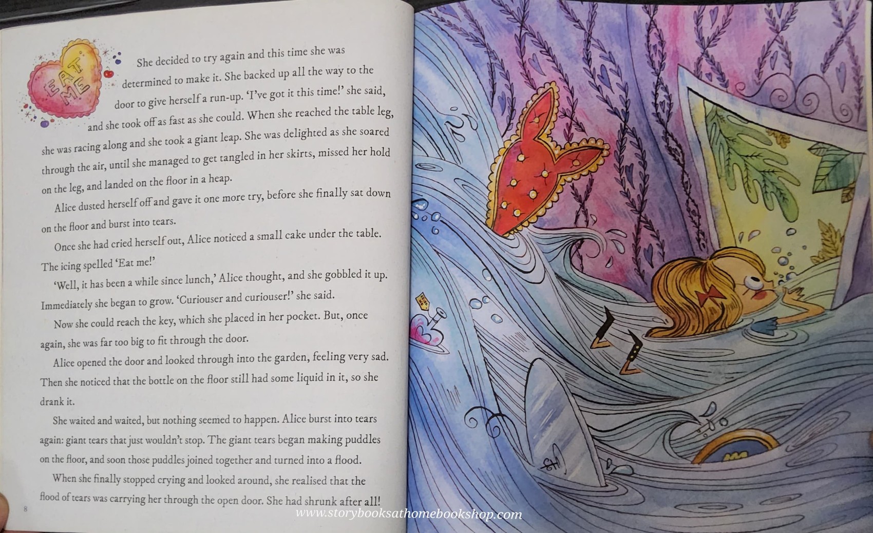 หนังสือนิทานปกอ่อน** 🍅🍅ALICE IN WONDERLAND BY LEWIS CARROLL