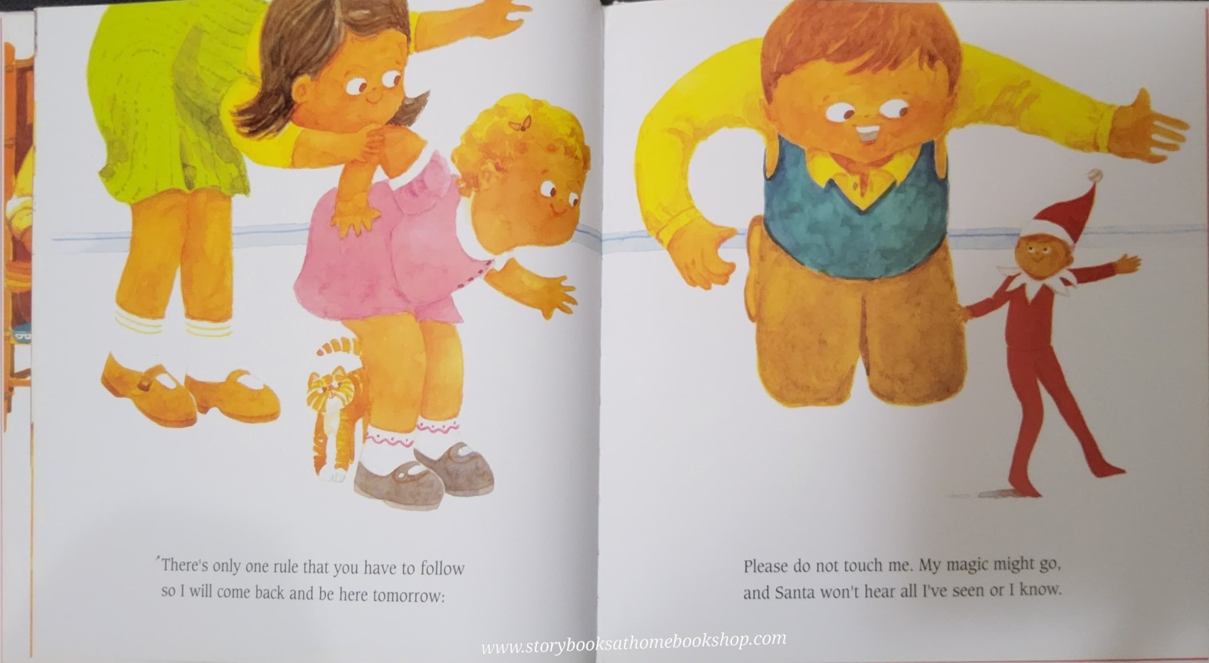 หนังสือนิทานปกแข็ง** 🍅🍅THE ELF ON THE SHELF A CHRISTMAS TRADITION