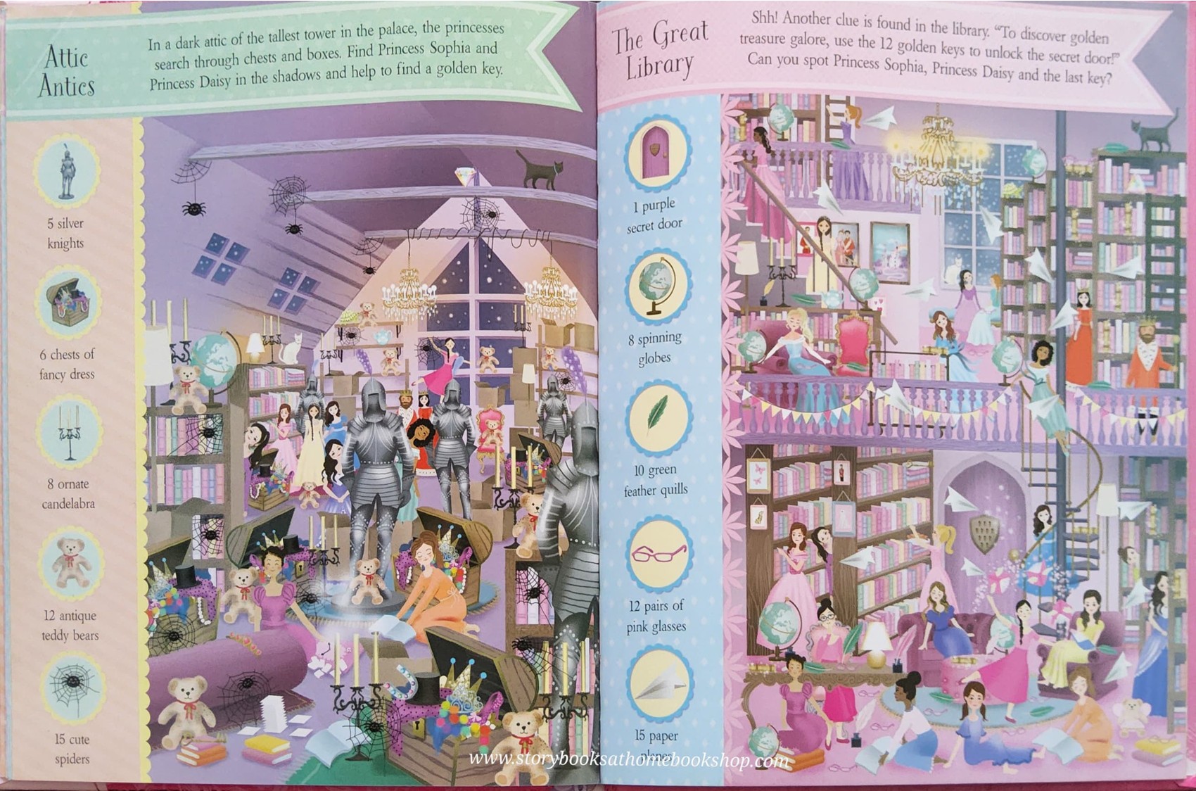 PUZZLE BOOK** ð
ð 1001 THINGS TO FIND PRINCESS