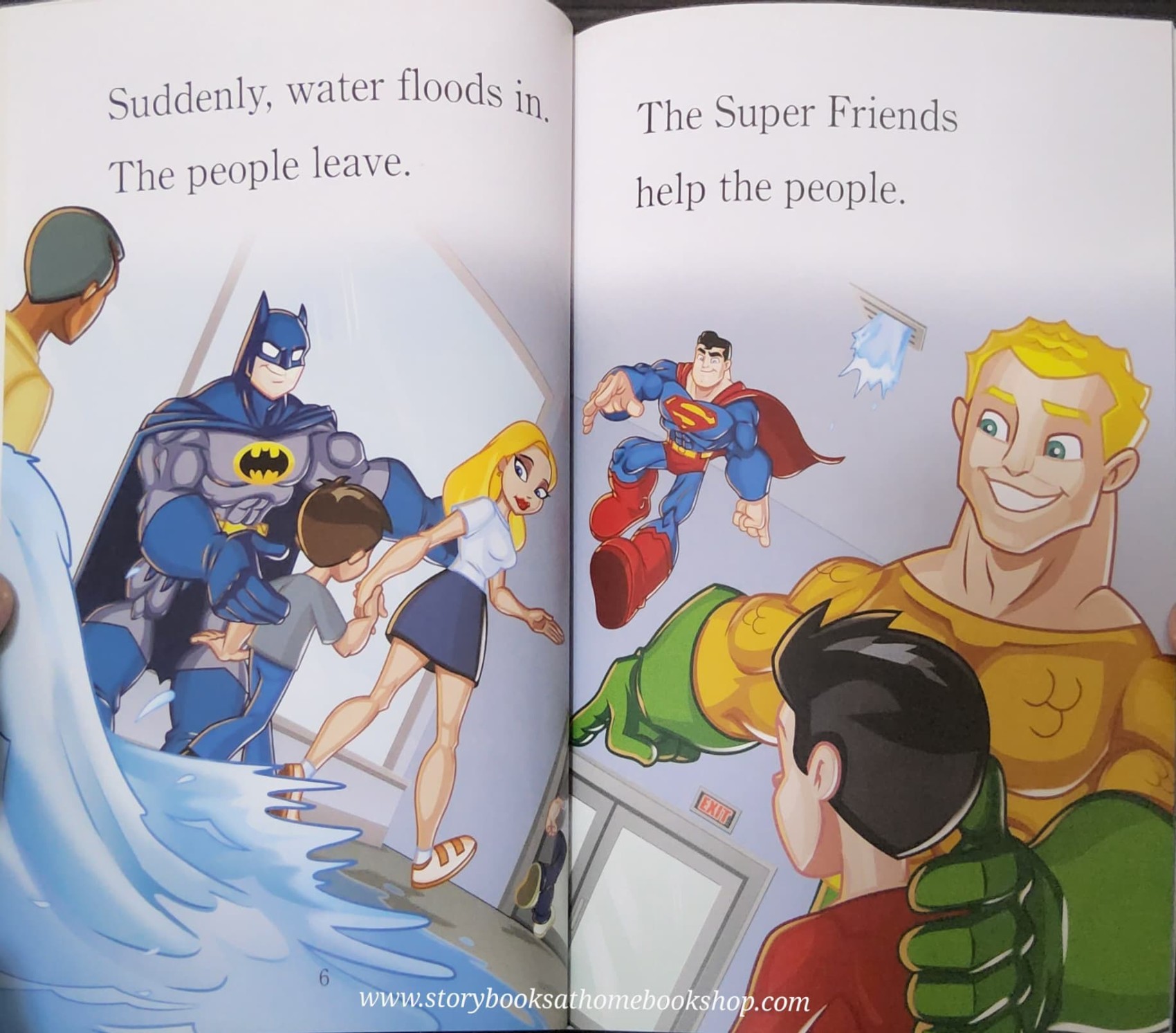 หนังสือนิทานปกอ่อน** 🍅🍓DC SUPER FRIENDS:CRIME WAVE!