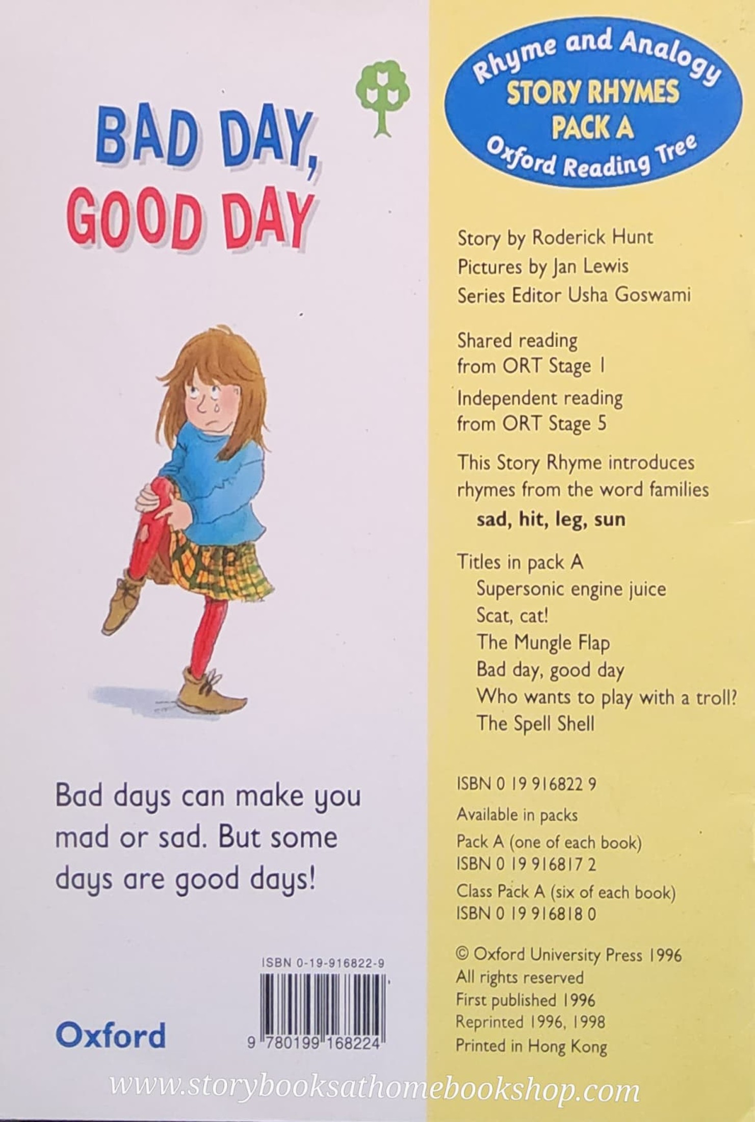 หนังสือนิทานปกอ่อน** 🍅🍅BAD DAY, GOOD DAY BY RODERLICK HUNT