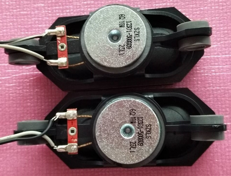 ลำโพงทีวี TCL (ทีซีแอล) มือสองพร้อมใช้งาน ใช้กับรุ่น 40S5400A พาร์ท12301-500009 6โอมห์ 10วัตต์