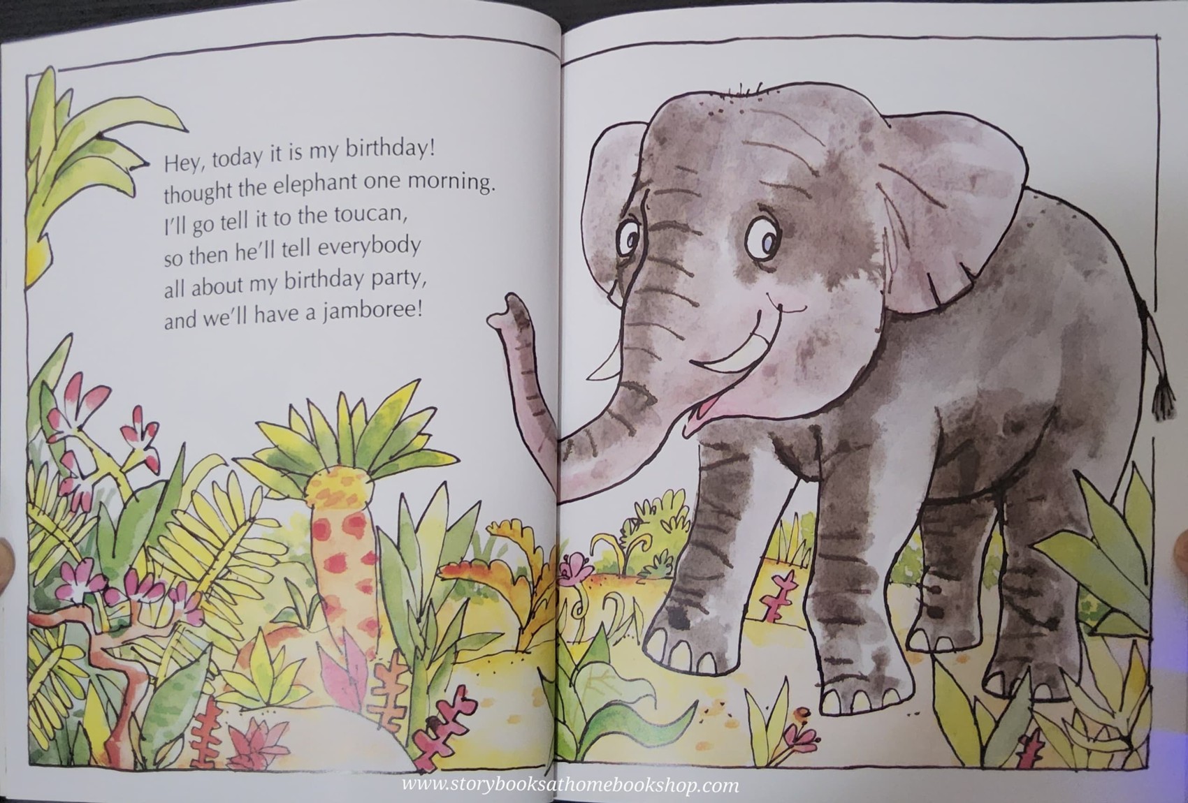 หนังสือนิทานปกอ่อน ** 🍅🍓GO TELL IT TO THE TOUCAH! BY COLIN WEST