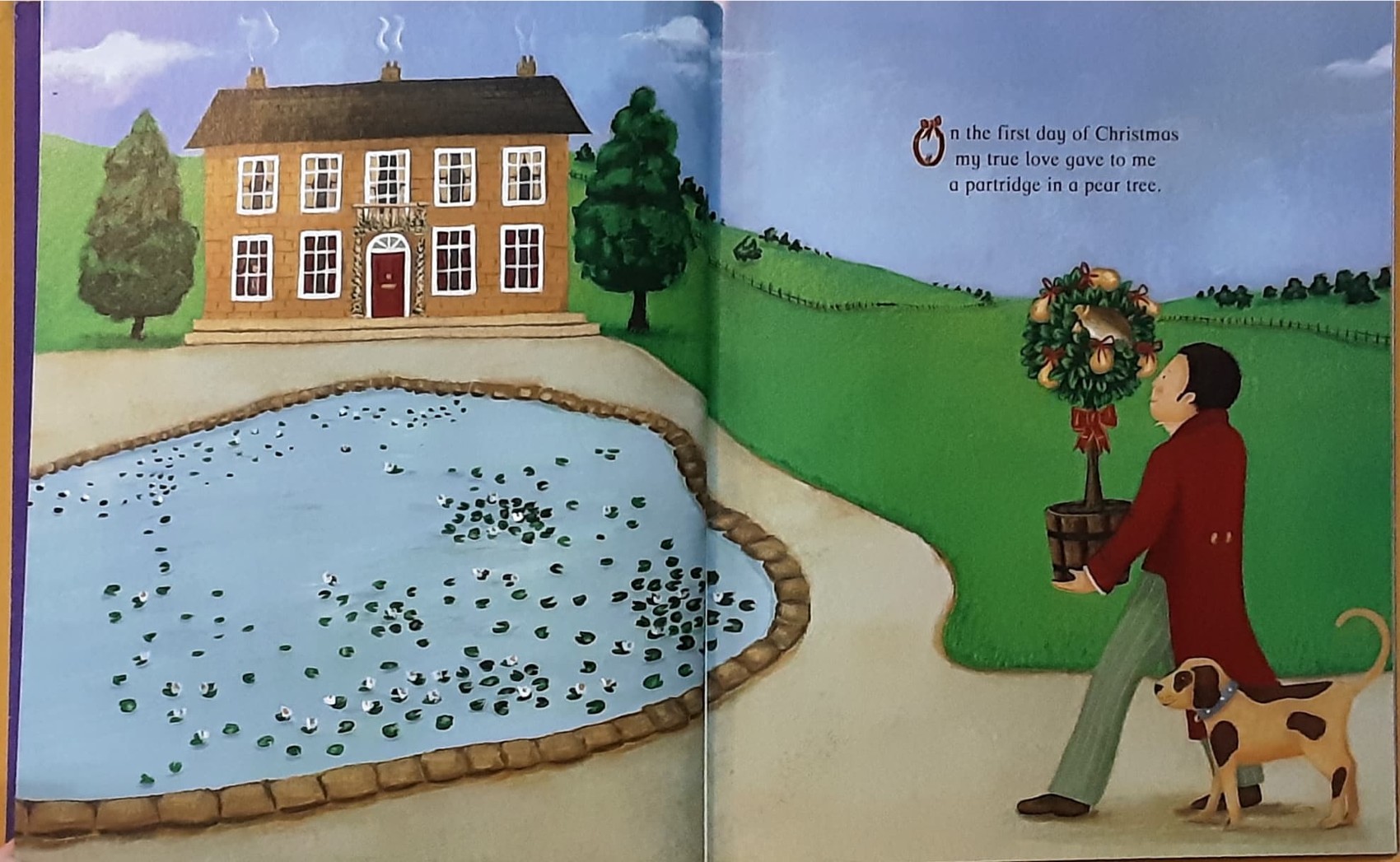 หนังสือนิทานปกแข็ง 🍅🍓THE Twelve Days of Christmas