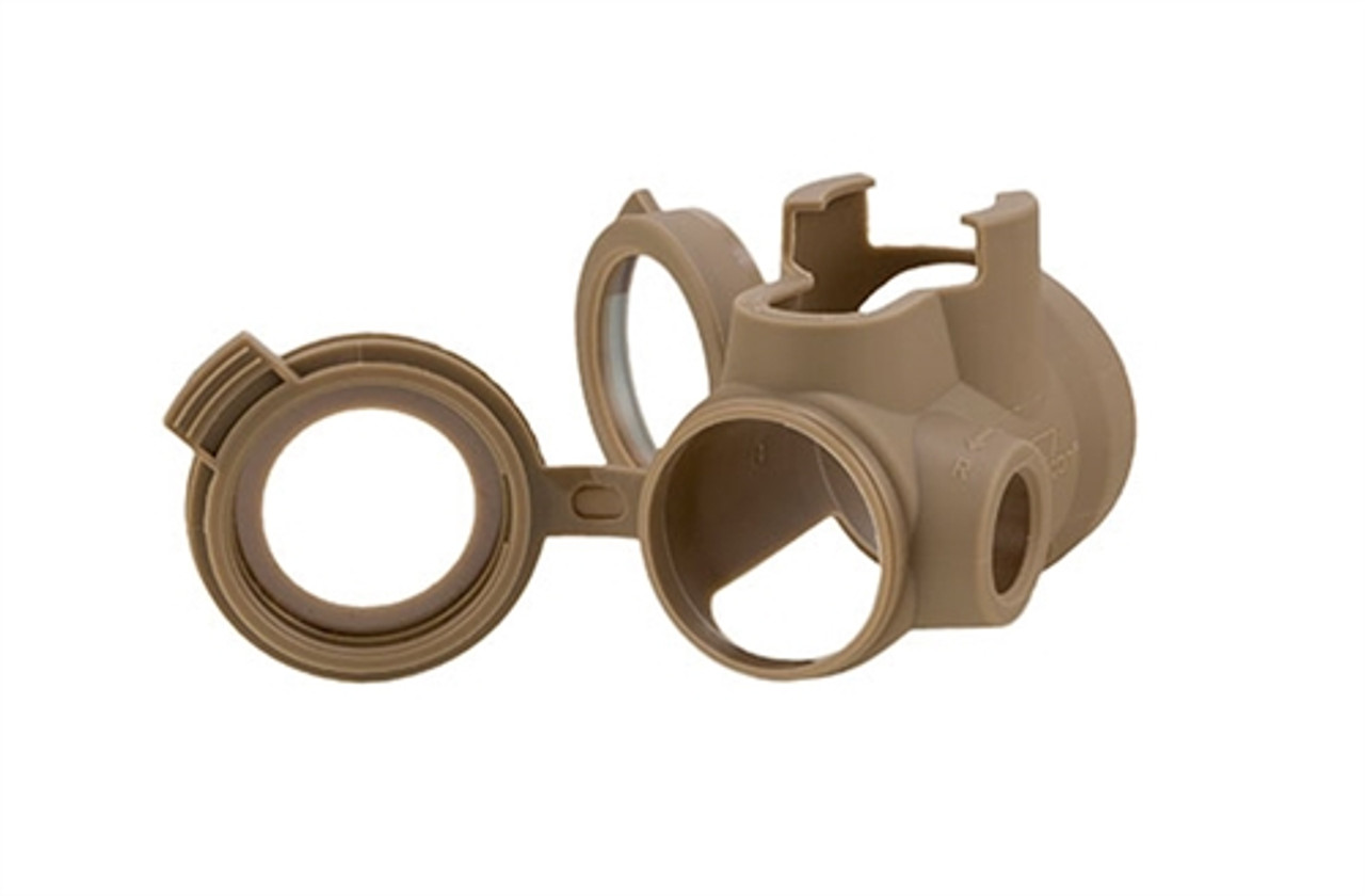 TRIJICON - COVER FOR TRIJICON MRO W/ CLEAR CAPS | FLAT DARK EARTH