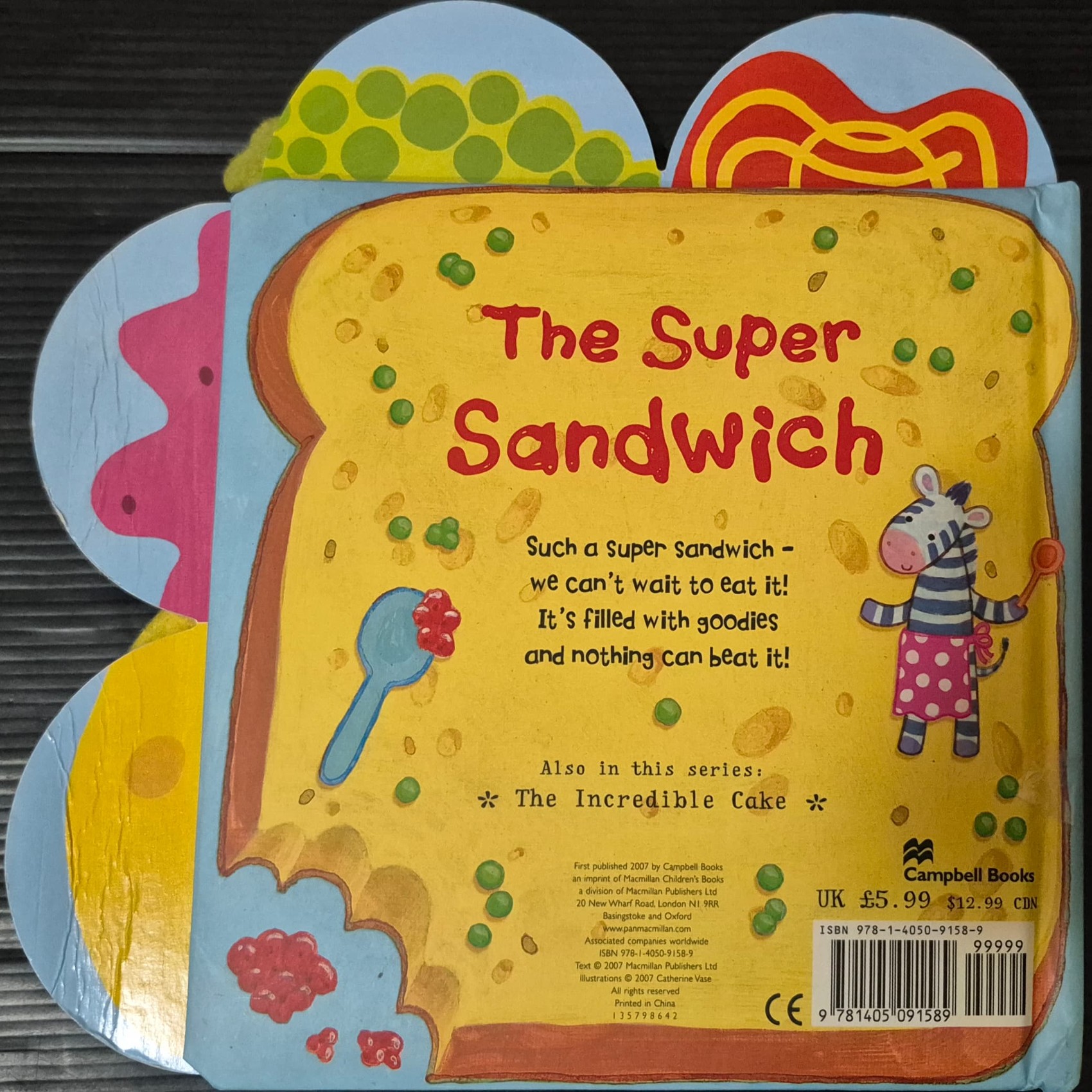 BOARD BOOK** 🍅🍅THE SUPER SANDWICH