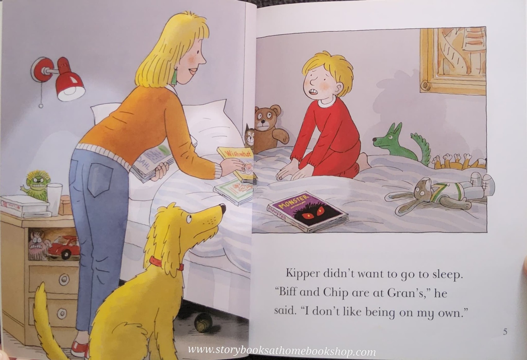 หนังสือนิทานปกอ่อน ** 🍅🍓 BIFF,CHIP&KIPPER: HAIRY-SCARY MONSTER