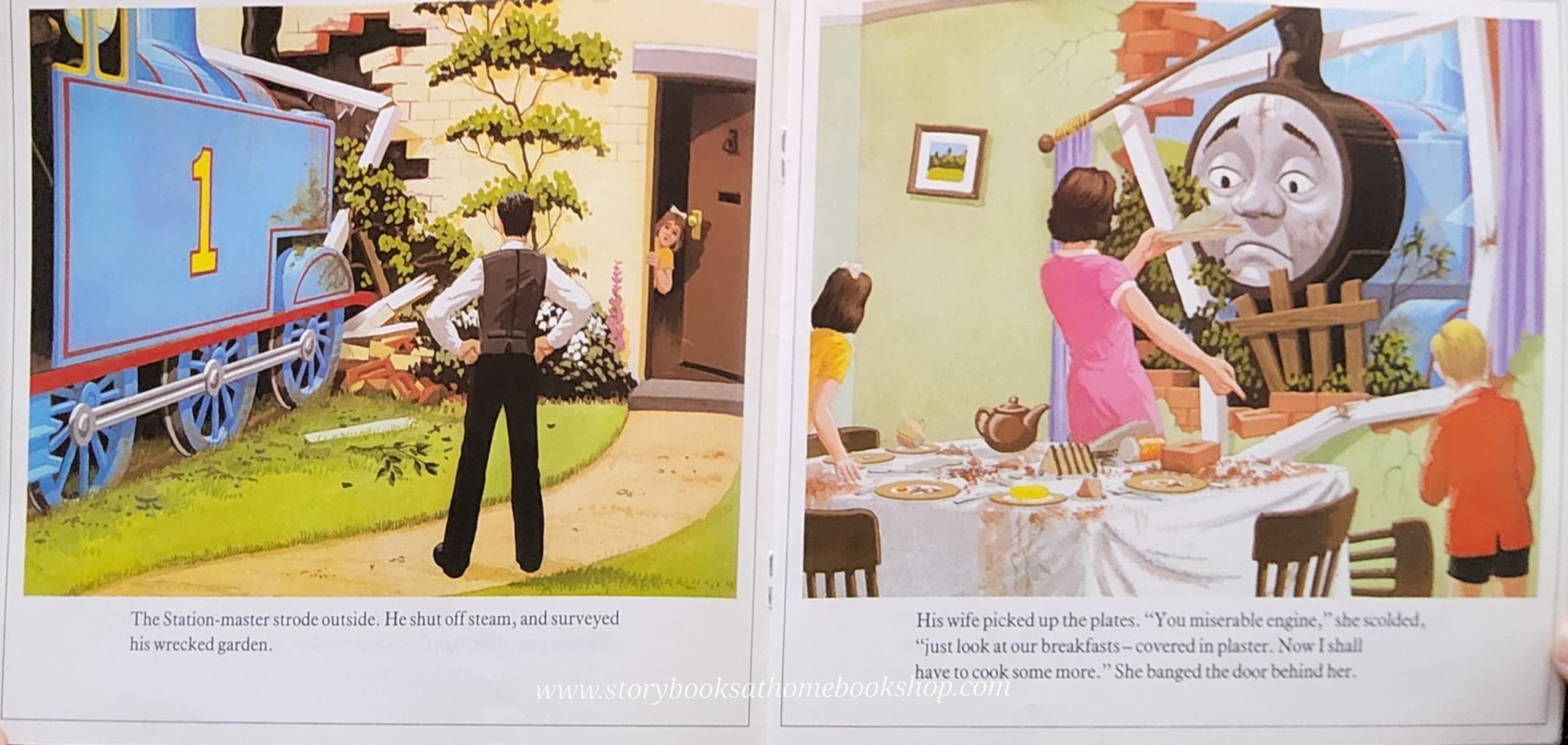 หนังสือนิทานปกอ่อน ** 🍅THOMAS COMES TO BREAKFAST