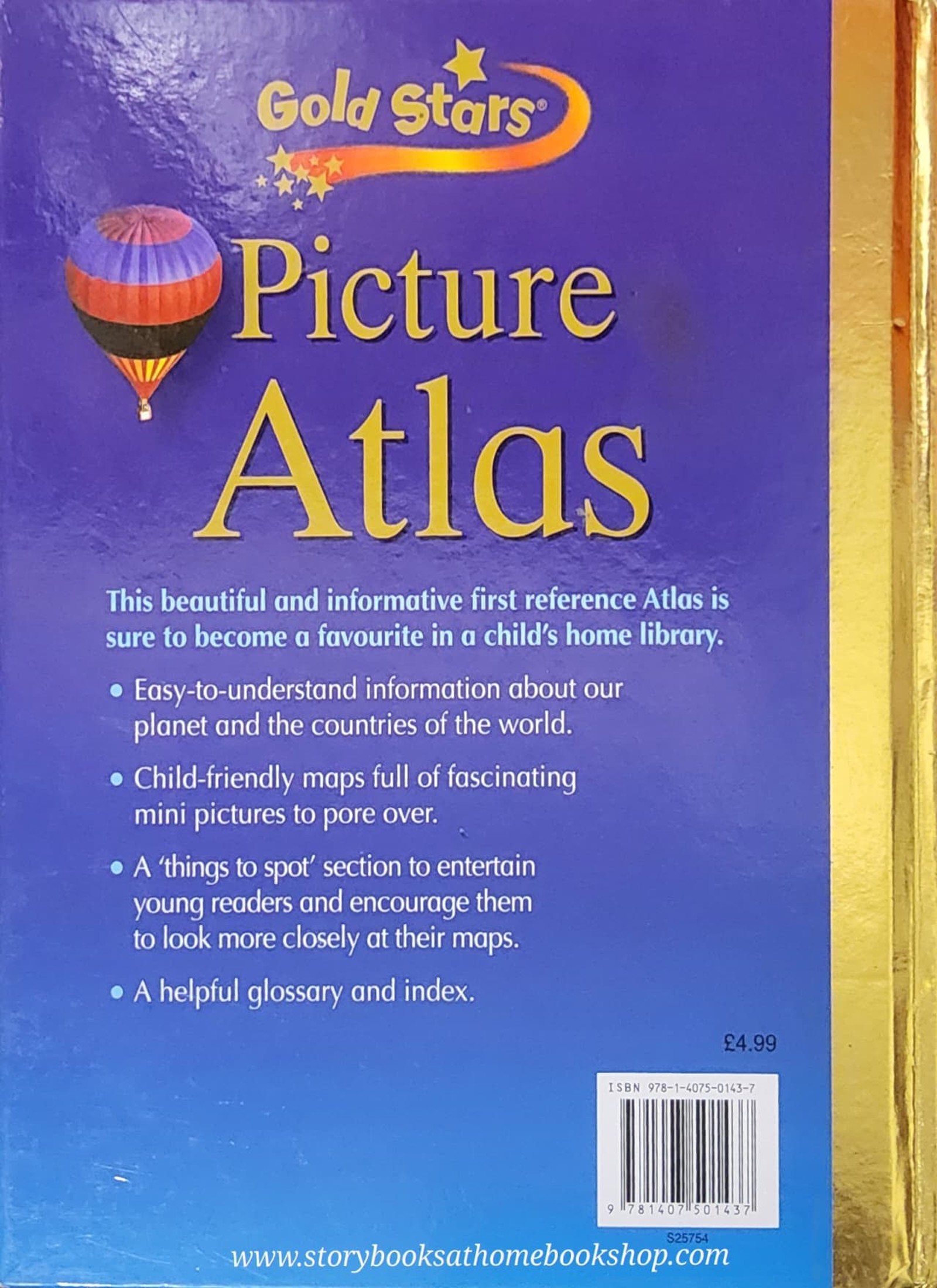KNOWLEDGE BOOK** ð
ð
GOLD STARS PICTURE ATLAS