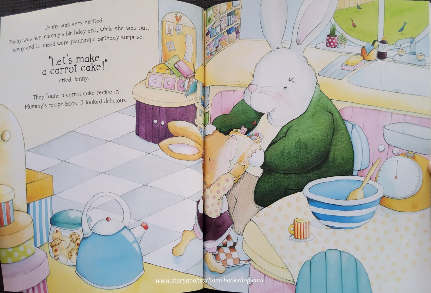 หนังสือนิทานปกอ่อน** 🍅🍅THE CARROT CAKE CATASTROPHE! BY ELIZABETH DALE AND GEMMA RAYNOR