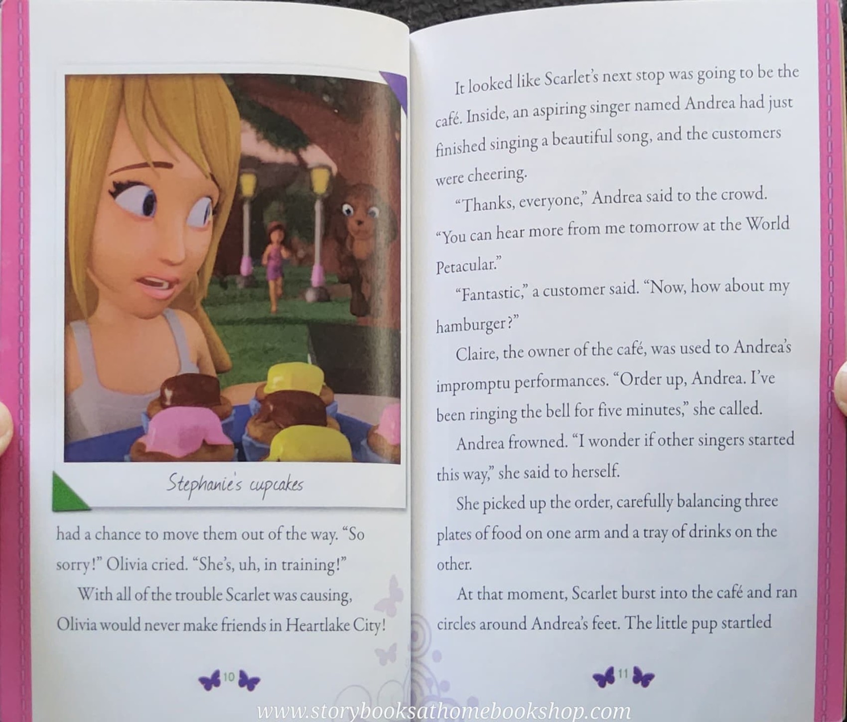 หนังสือนิทานปกอ่อน** 🍅🍓LEGO FRENDS NEW GIRL IN TOWN