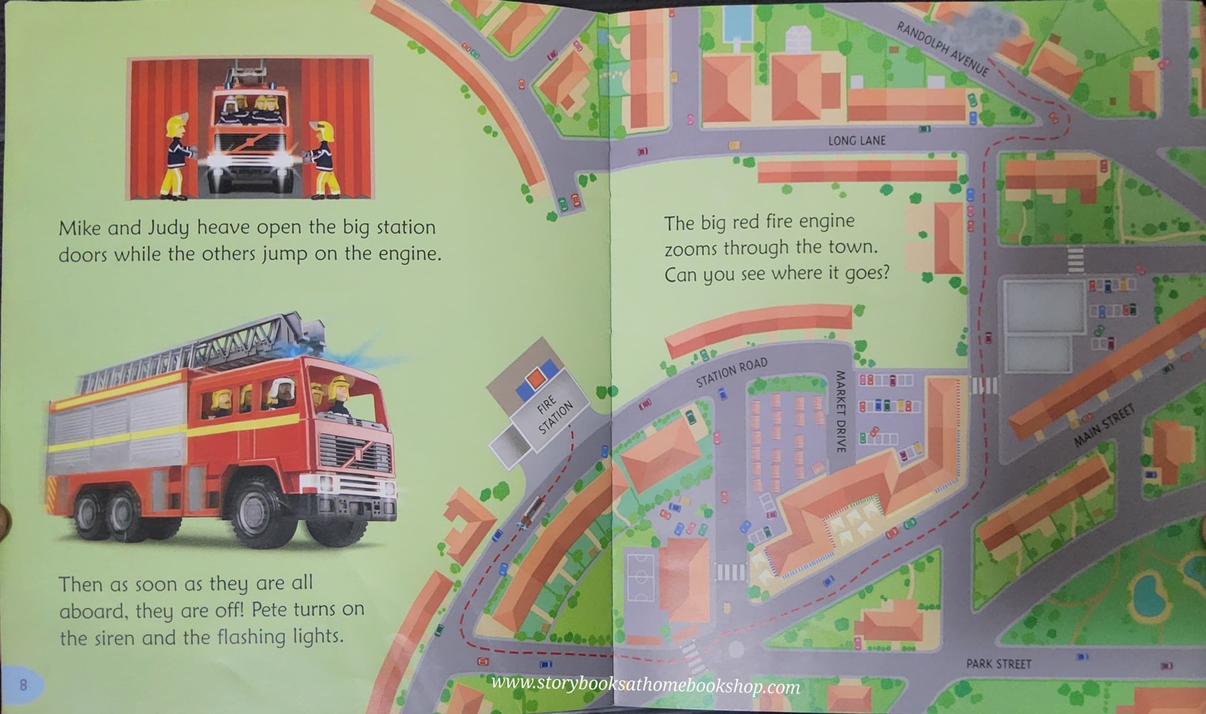 หนังสือนิทานปกอ่อน** 🍅🍅FRED THE FIREFIGHTER