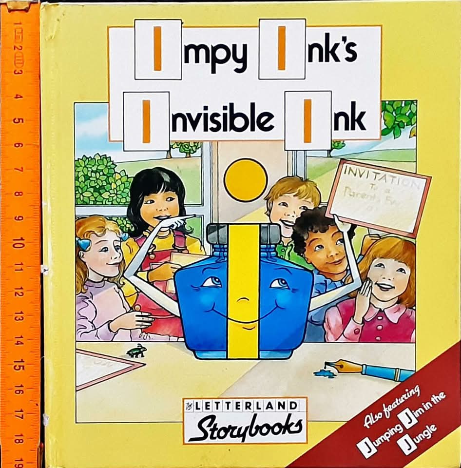 หนังสือนิทานปกแข็ง** 🍅🍓Impy Ink's Invisible Ink by The Letterland storybooks