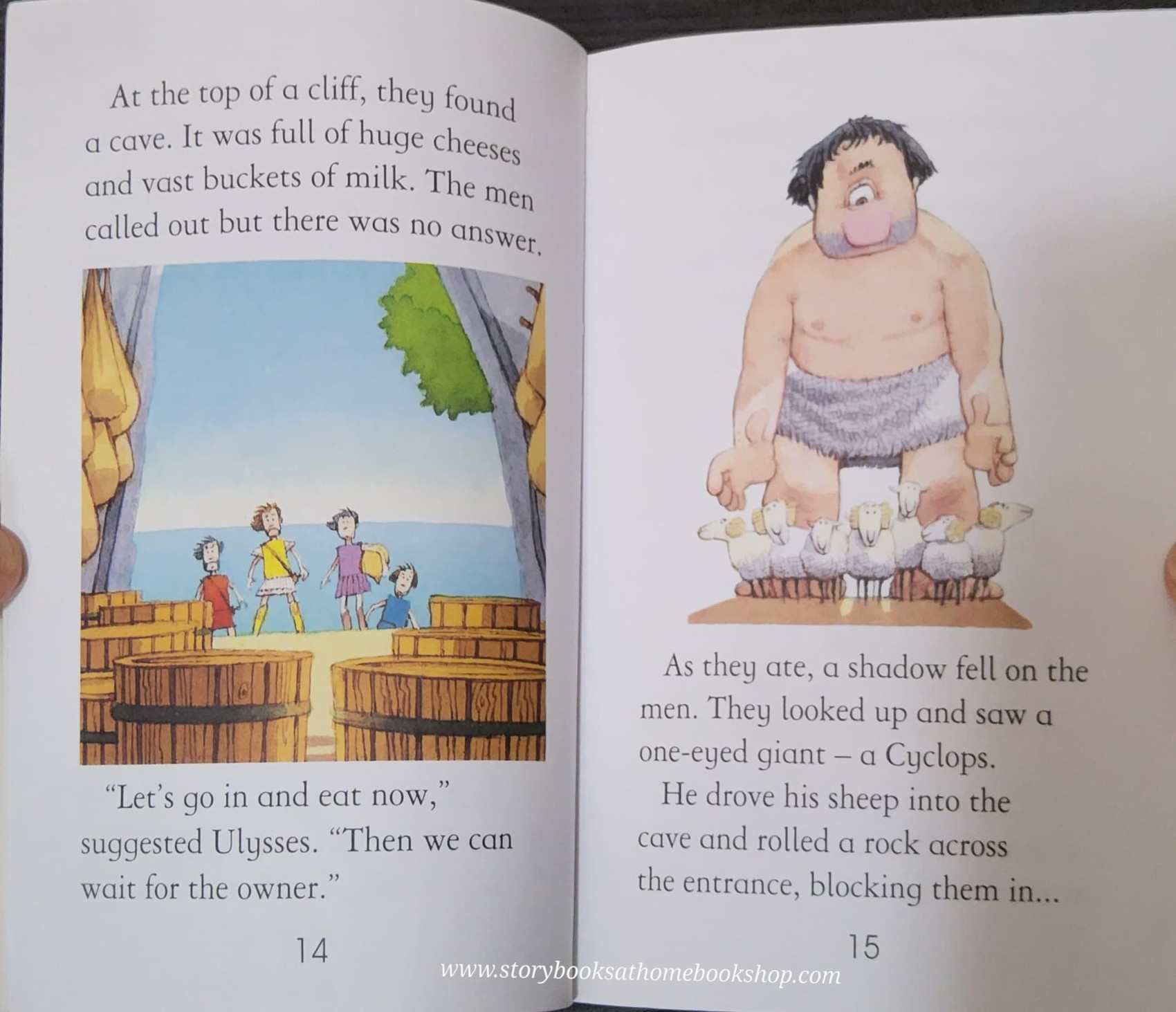 หนังสือนิทานปกอ่อน** 🍅🍓USBORNE YOUNG READING:THE AMZING ADVENTURES OF ULYSSES