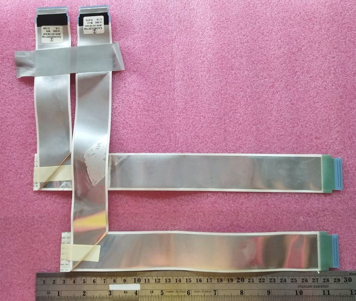 สายแพรทีวีแอลจี LG ของแท้ถอดจากเครื่อง รุ่น49UF680T พาร์ท EAD63525708 EAD63525709