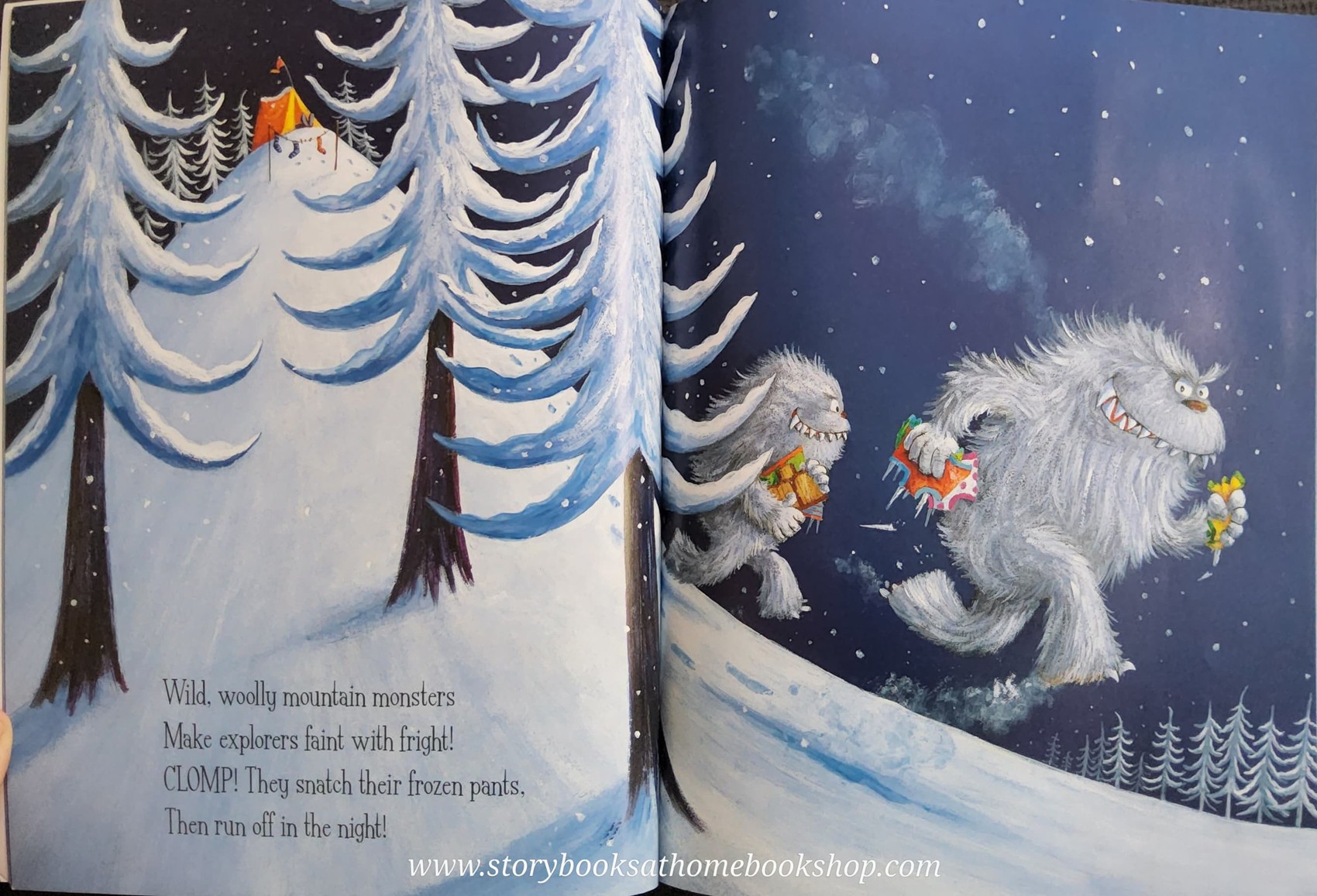 หนังสือนิทานปกอ่อน** 🍅MONSTERS LOVE UNDERPANTS♥️♥️