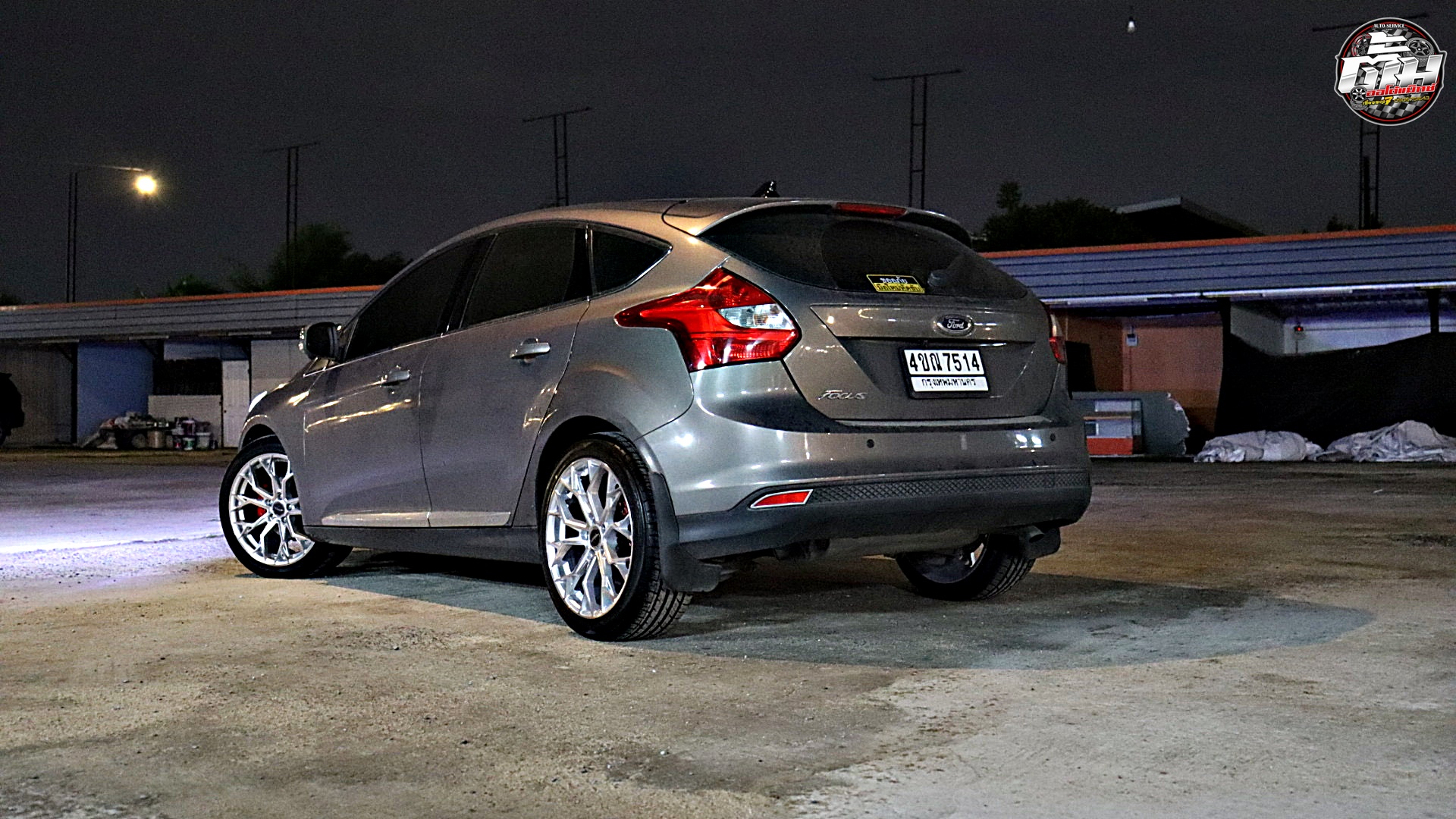 FORD FOCUS เปลี่ยนล้อยาง ล้อ NAYA AL3 ขอบ18นิ้ว ยาง FALKEN ZE914 225/45R18 95W