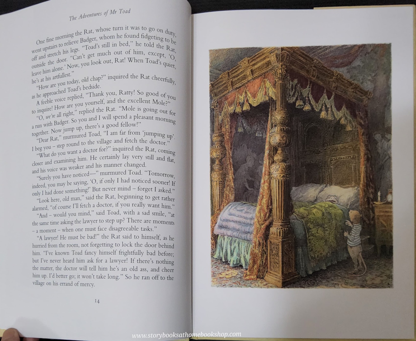 หนังสือนิทานปกแข็ง** ♥️THE ADVENTURES OF MR TOAD (FROM THE WIND IN THE WILLOWS