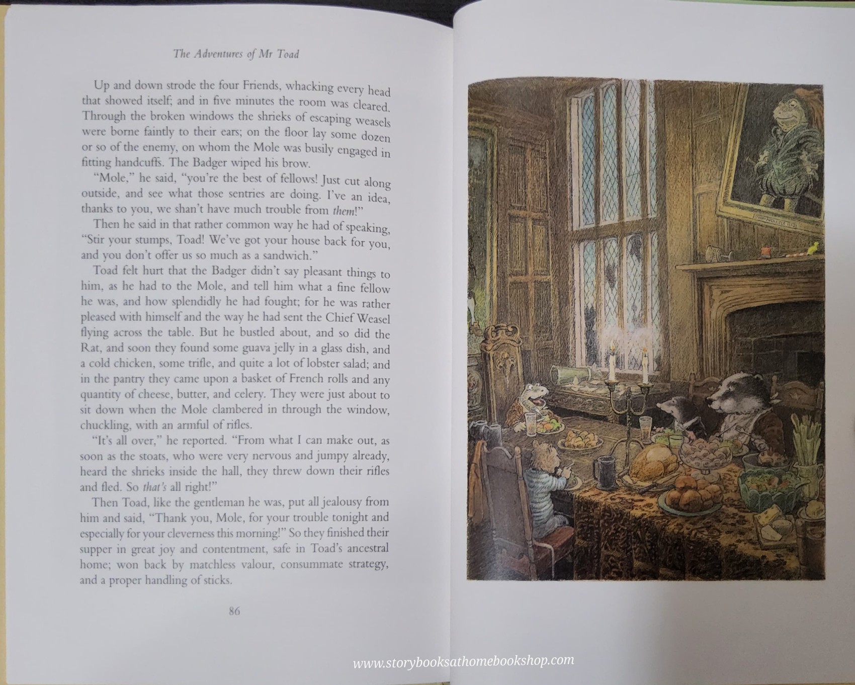 หนังสือนิทานปกแข็ง** ♥️THE ADVENTURES OF MR TOAD (FROM THE WIND IN THE WILLOWS
