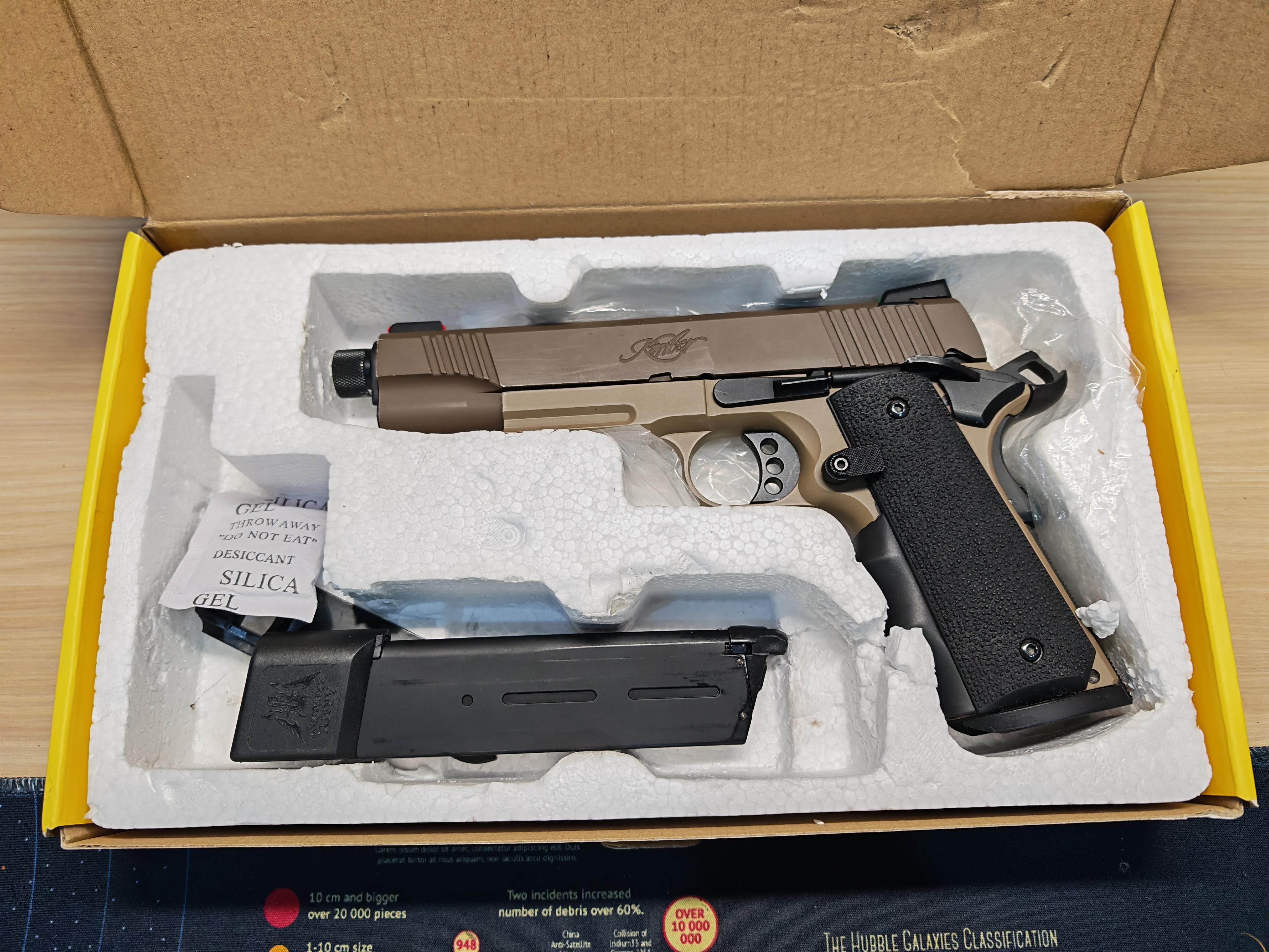 Army Armament R32-1 Kimber Custom 1911 GBB BB Gun บีบีกัน Airsoft Gun ปืนอัดลม ปืนสั้นแก๊ส มือสอง