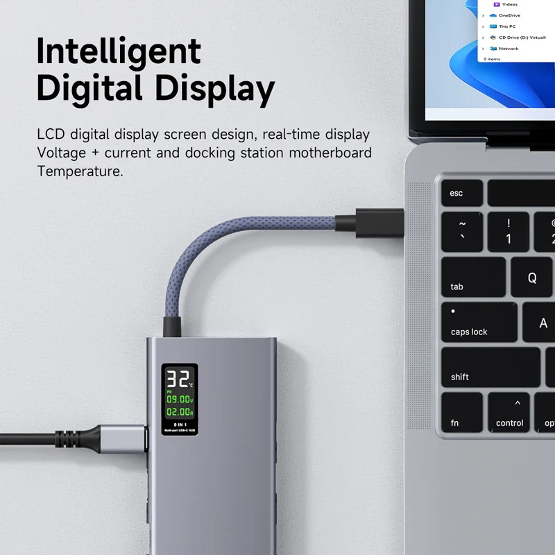 Hagibis TSX series Multifunction Hub USB TypeC HDMI