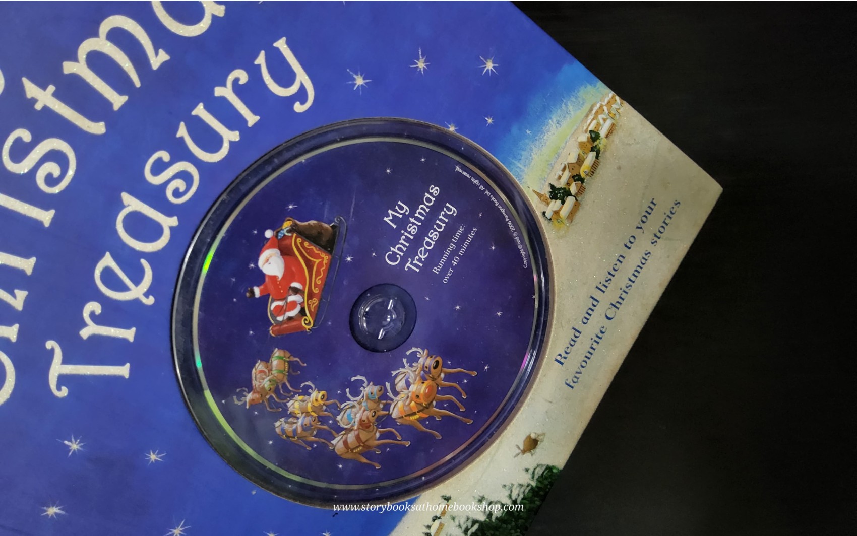 หนังสือนิทานปกแข็ง** 🍅🍓MY CHRISTMAS TREASURY WITH CD