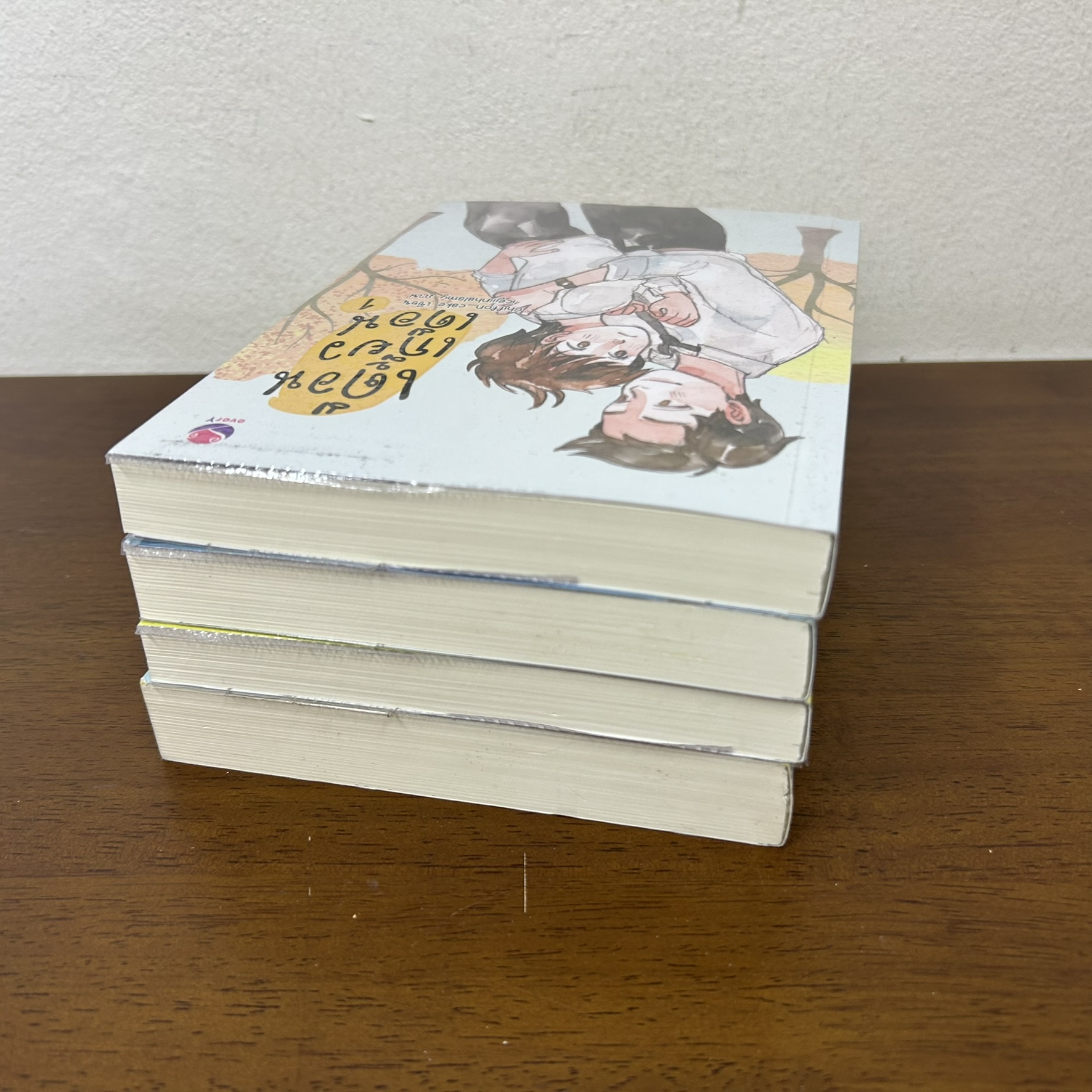 [YAOI] เดือนเกี้ยวเดือน 1-3 + The Ambassador 4 เล่ม ครบชุด... Chiffon_cake (มือสอง) นิยายวาย everY