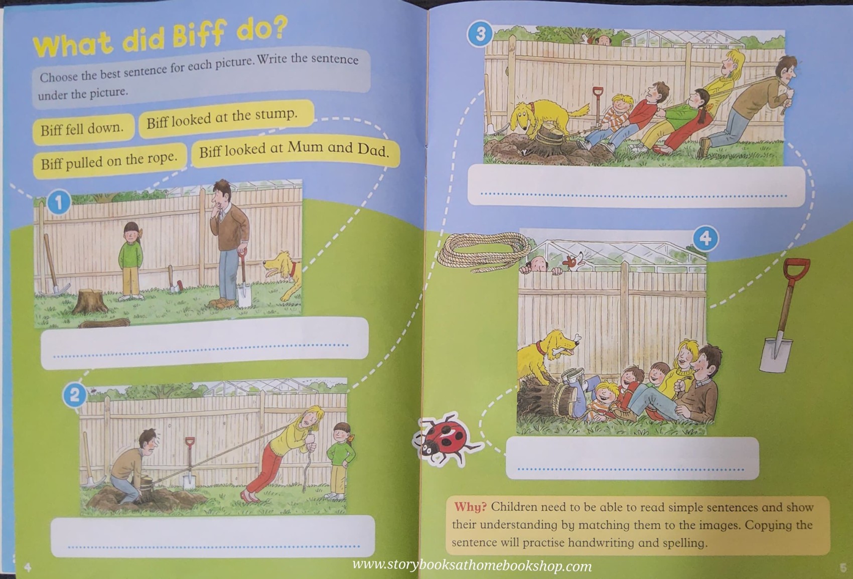 PRACTICE BOOK** ð
ð
READ WITH BIFF,CHIP&KIPPER: LEVELS 4-5 READING SKILLS ACTIVITY BOOK
