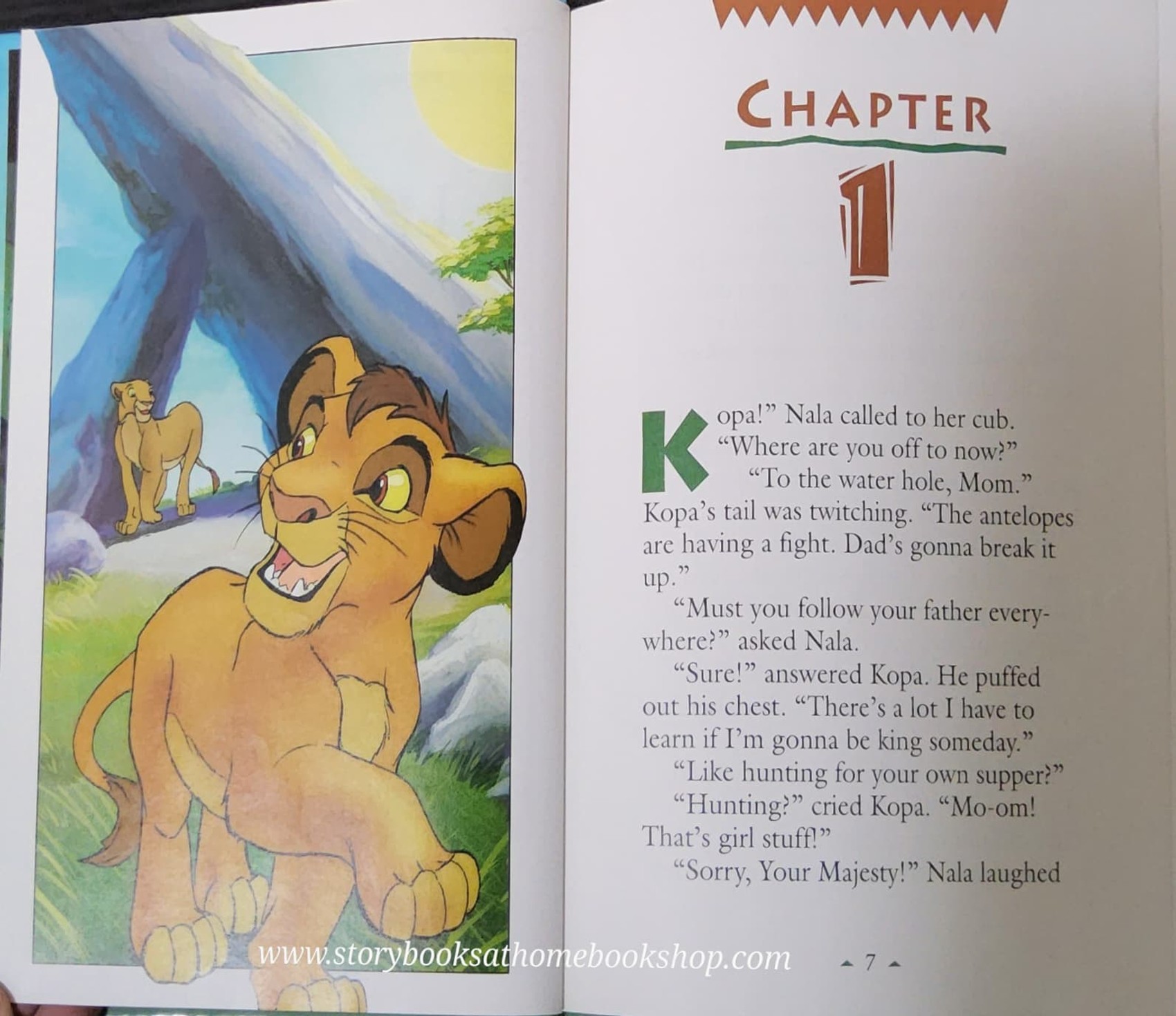 หนังสือนิทานปกแข็ง** 🍅🍅DISNEY'S THE LION KING VILTURE SHOCK