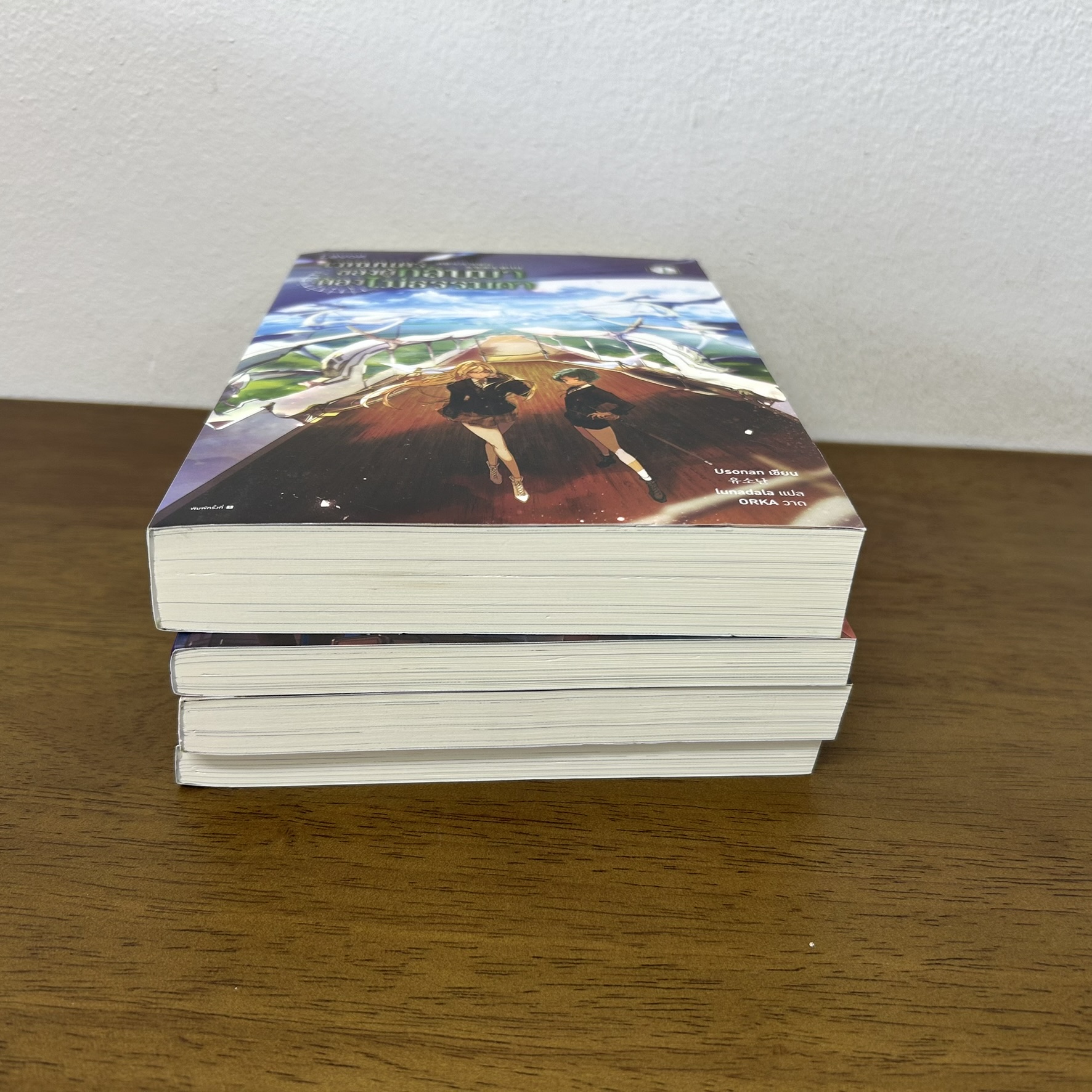 เวทมนตร์ของผู้กลับมาต้องไม่ธรรมดา 1-4 ... Usonan (มือสอง) นิยายแฟนตาซี Levon