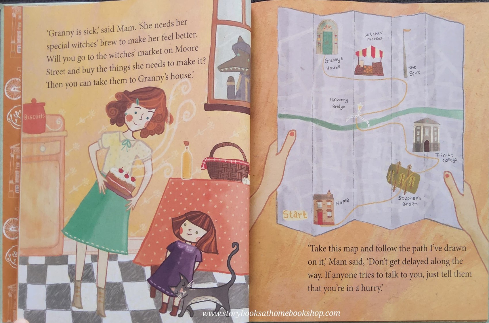 หนังสือนิทานปกแข็ง ** 🍅🍅 A DUBLIN FAIRYTALE