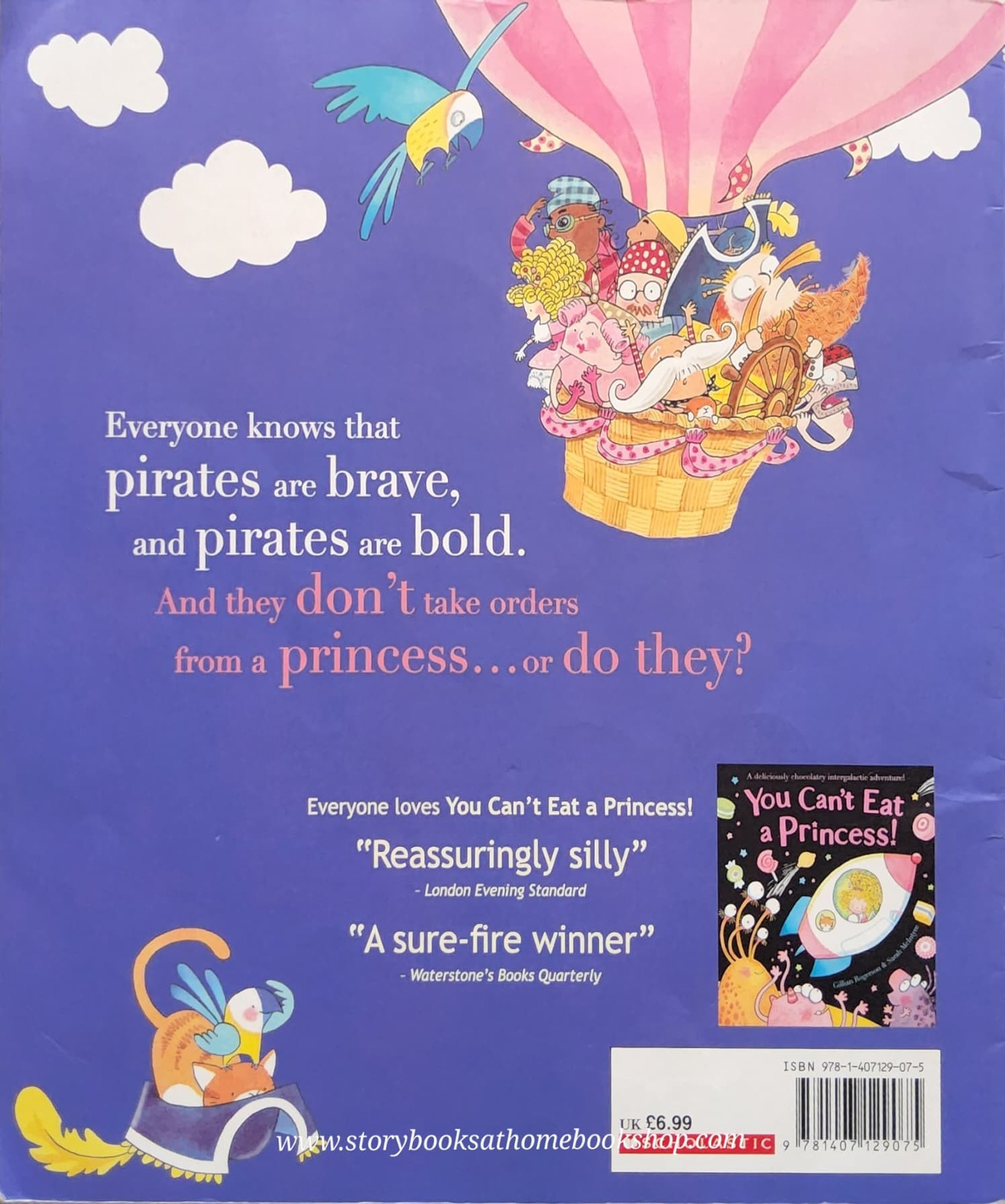 หนังสือนิทานปกอ่อน ** 🍅🍓YOU CAN'T SCARE A PRINCESS!