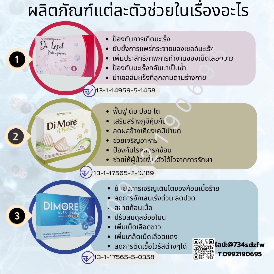 เซตเริ่มต้น ดิมอร์ อัลฟ่า พลัส Di More Alfa Plus ลดขนาดก้อนเนื้อ เนื้องอก ซีสต์ มะเร็ง ปวดประจำเดือน มีบุตรยาก เนื้องอกมดลูก เนื้องอกในรังไข่ เนื้องอกเต้านม ลดปวด ไตเสื่อม ฟื้นฟูไต