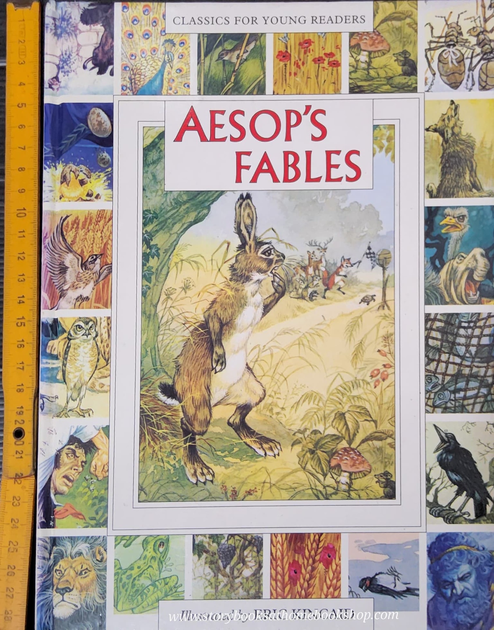 หนังสือนิทานปกแข็ง** ♥️CLASSICS FOR YOUNG READERS:AESOP'S FABLES