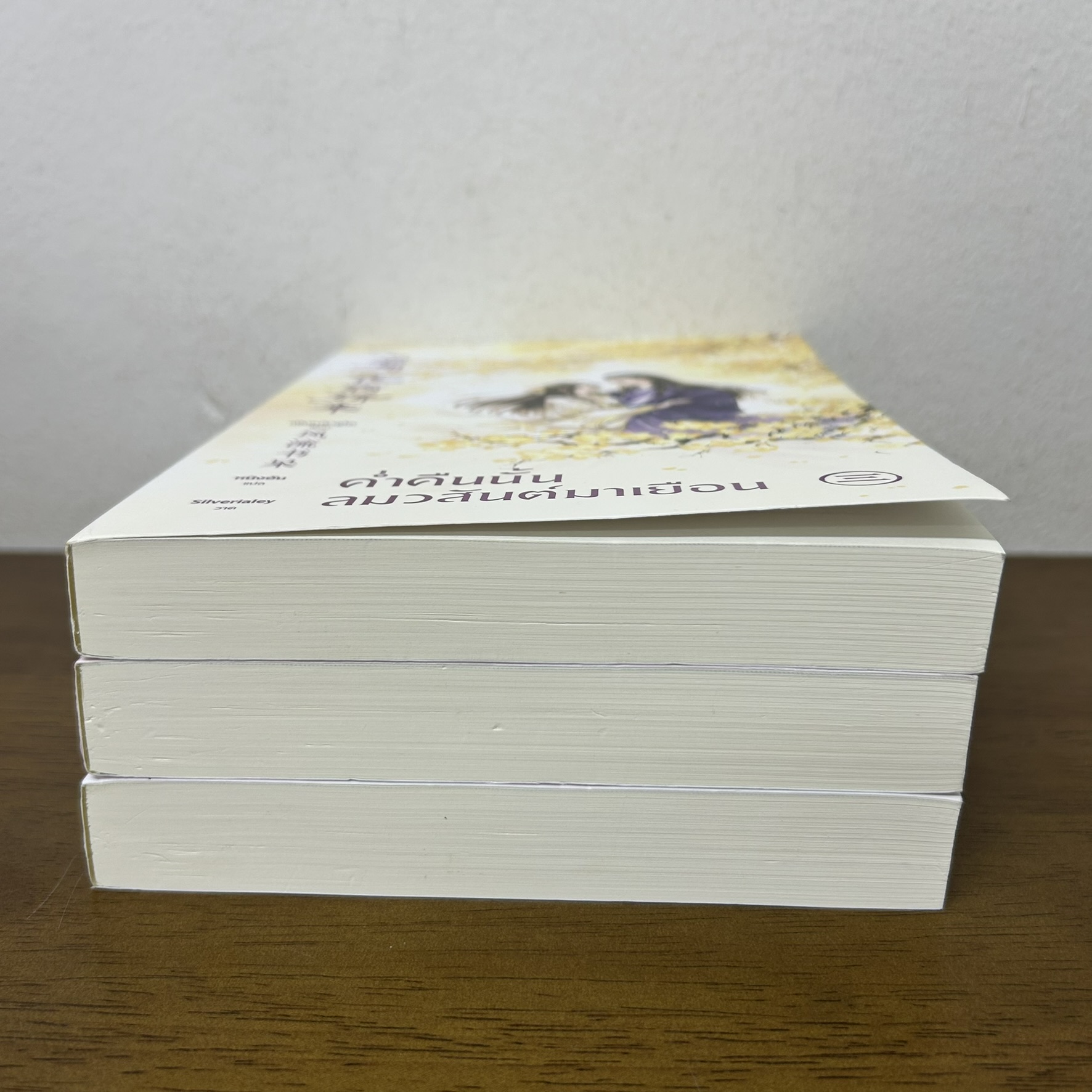 ค่ำคืนนั้นลมวสันต์มาเยือน เล่ม 1-3 จบ ครบชุด ... เฟิงหลิวซูไต Feng Liu Shu Dai (มือสอง) แปลจีน นิยายรัก อรุณ