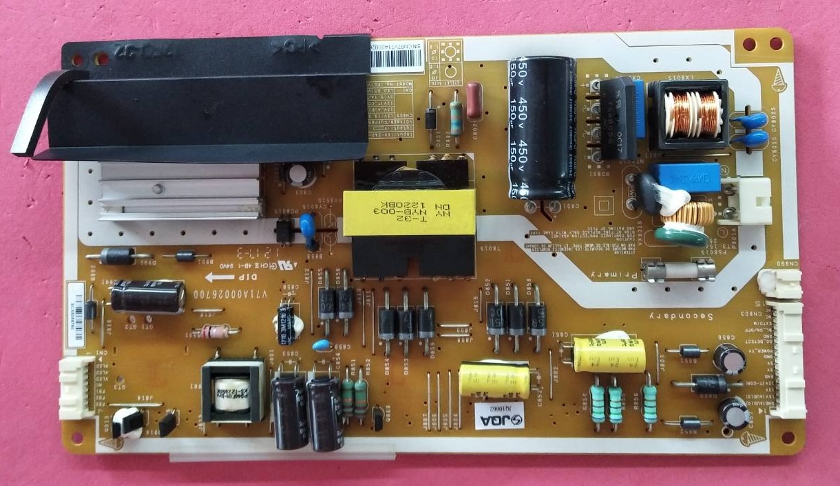 เพาเวอร์ซัพพลาย TOSHIBA (โตชิบ้า) ของแท้ถอดจากเครื่อง รุ่น32PB200T 32PU200T พาร์ท V71A00026700