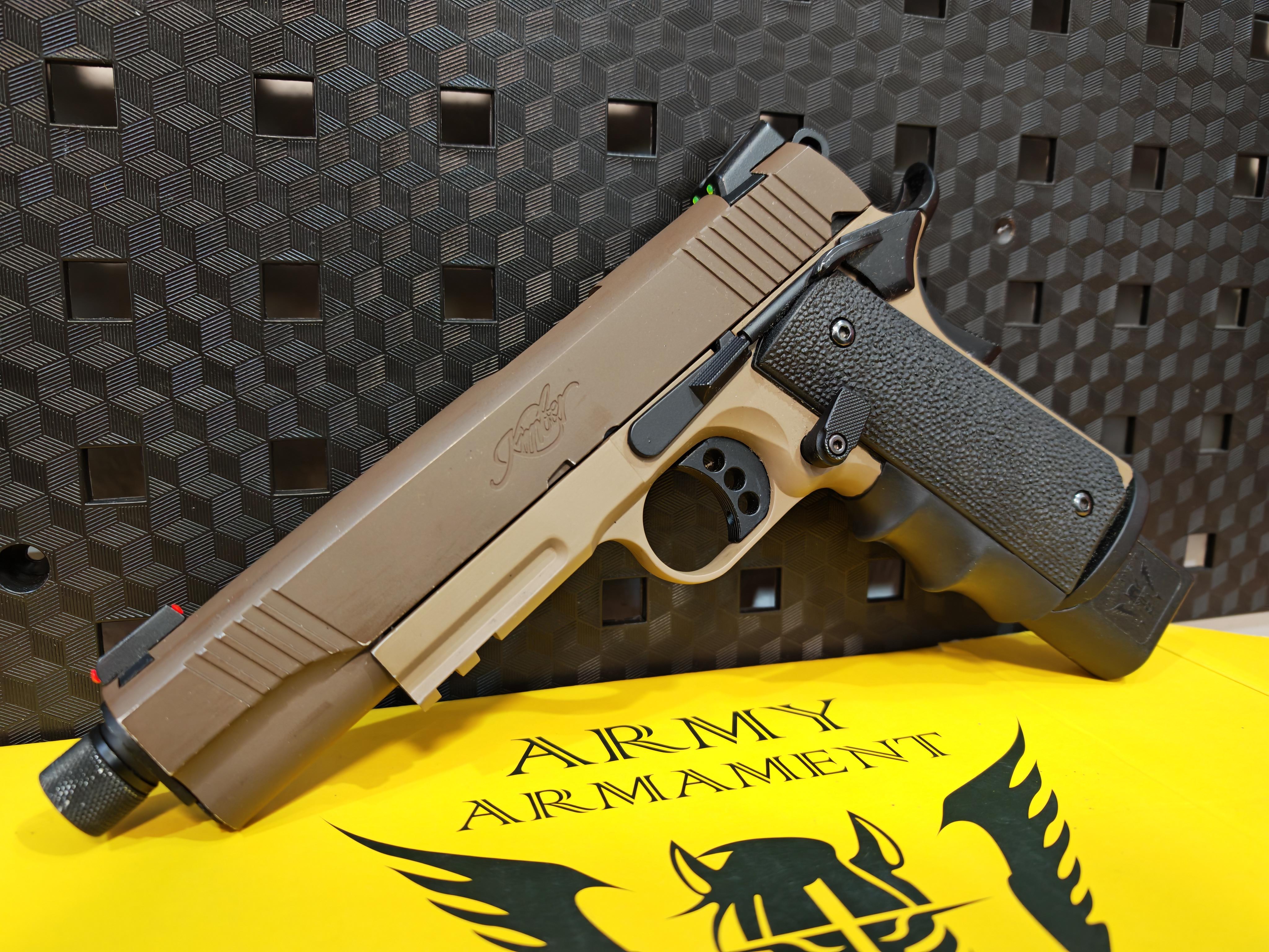 Army Armament R32-1 Kimber Custom 1911 GBB BB Gun บีบีกัน Airsoft Gun ปืนอัดลม ปืนสั้นแก๊ส มือสอง